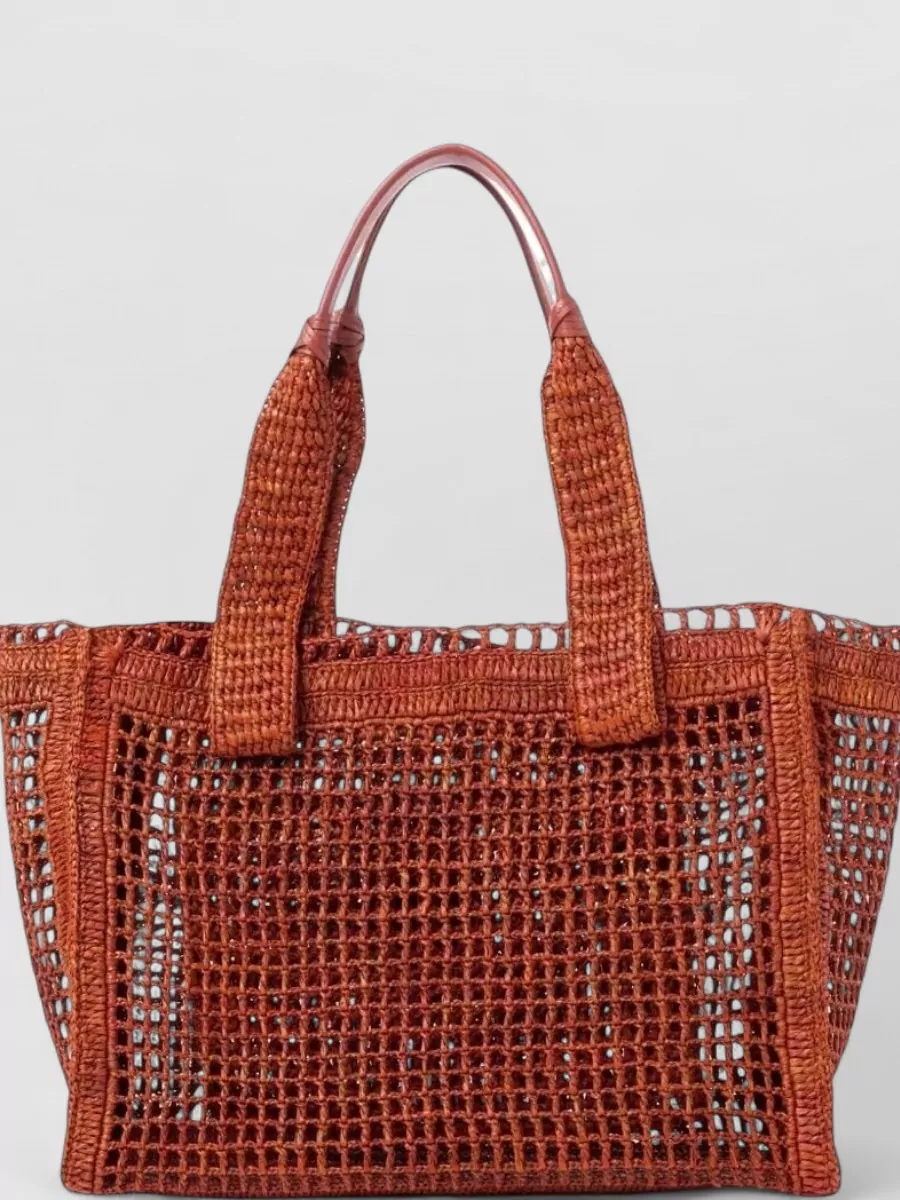 Chloé Raffia Tote Bag