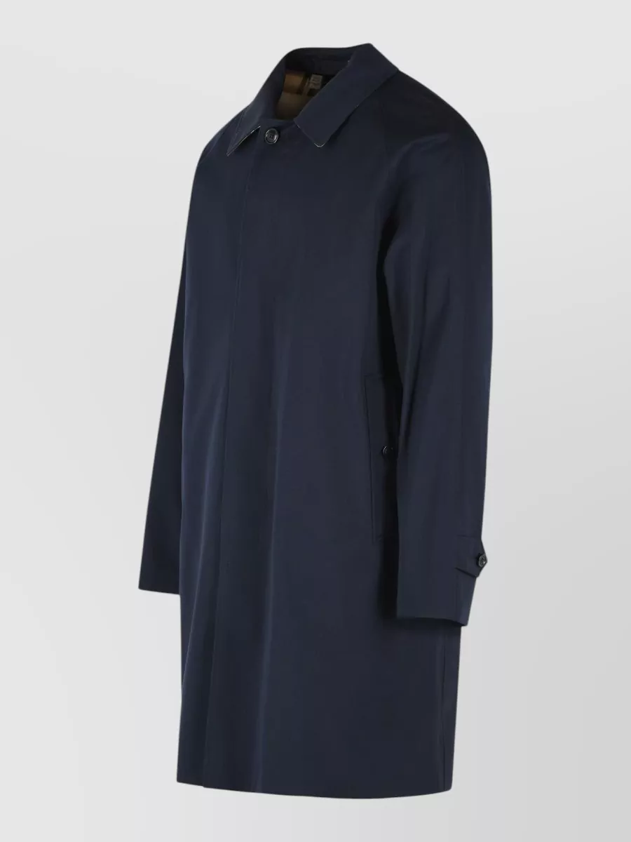 Burberry Cotton Midi Trench Coat