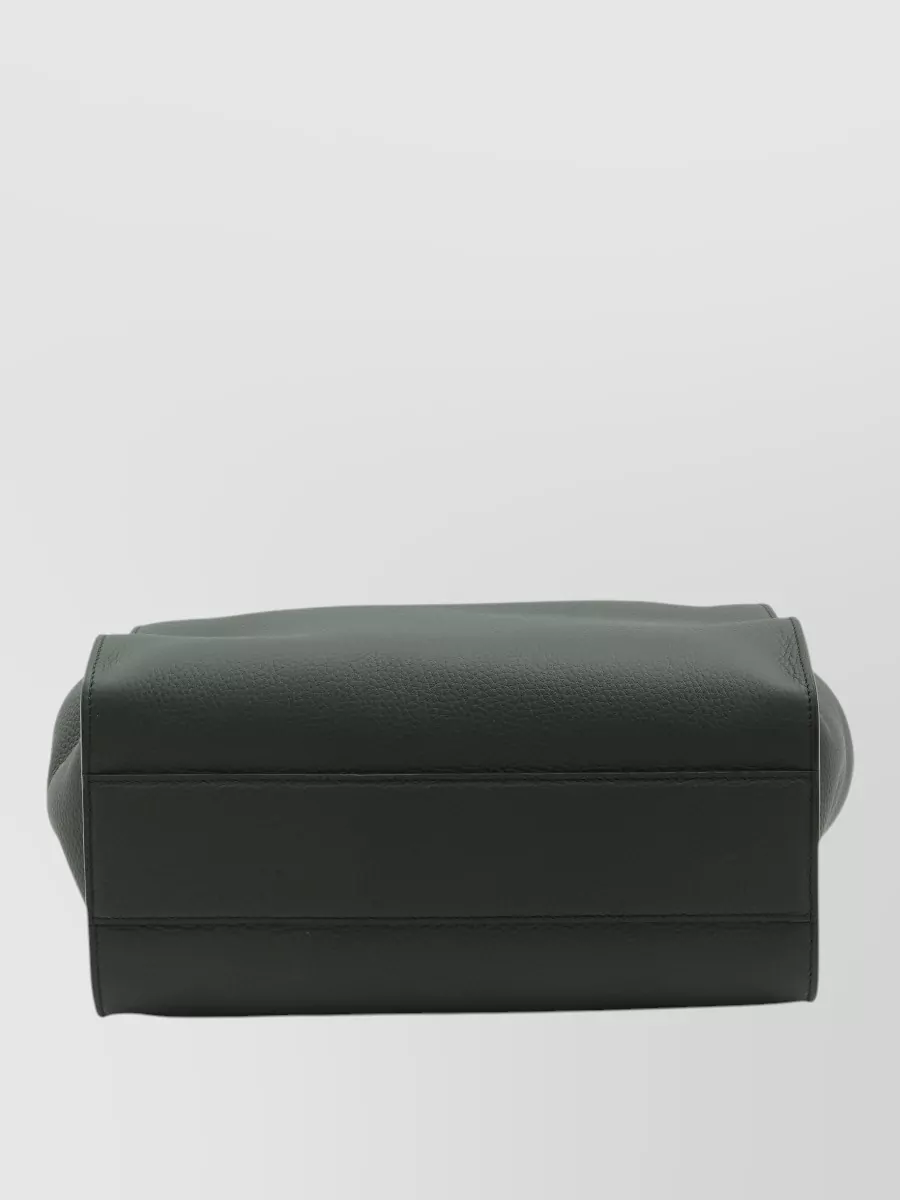 The Row Marlo 12 Leather Structured Tote Bag