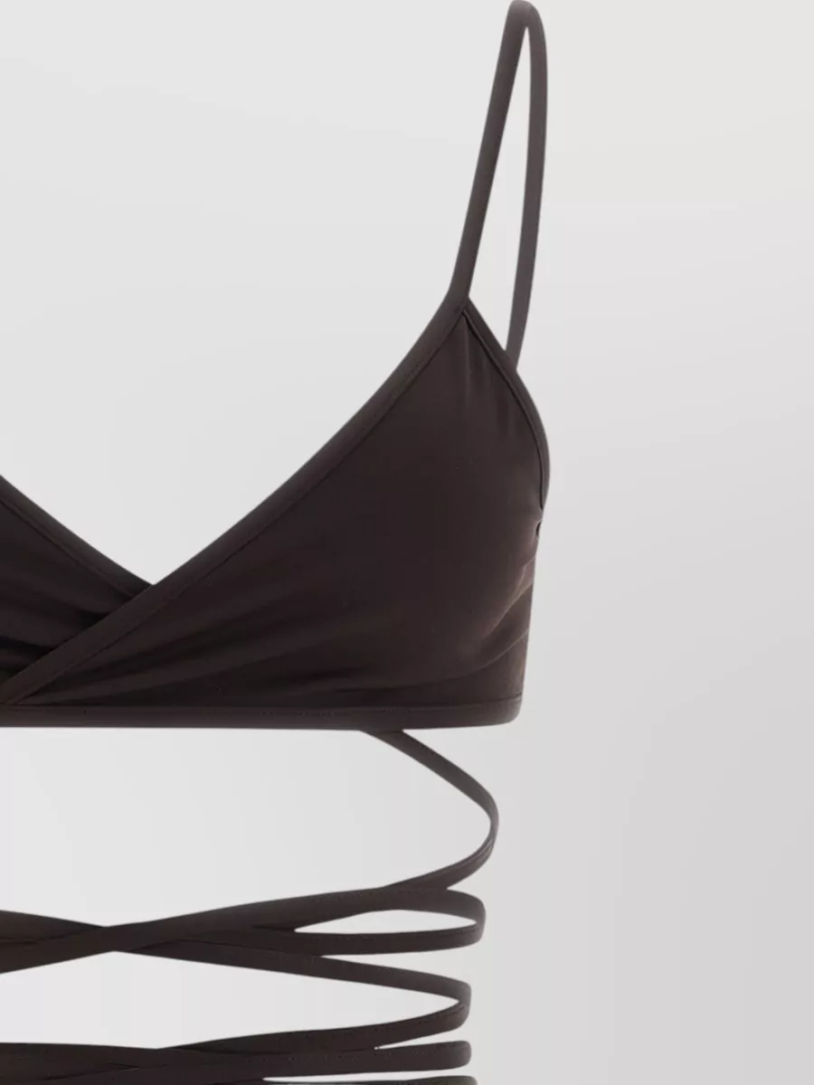 The Attico Low-Rise Triangle Bikini
