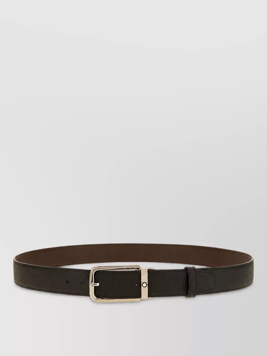 Montblanc leather belt