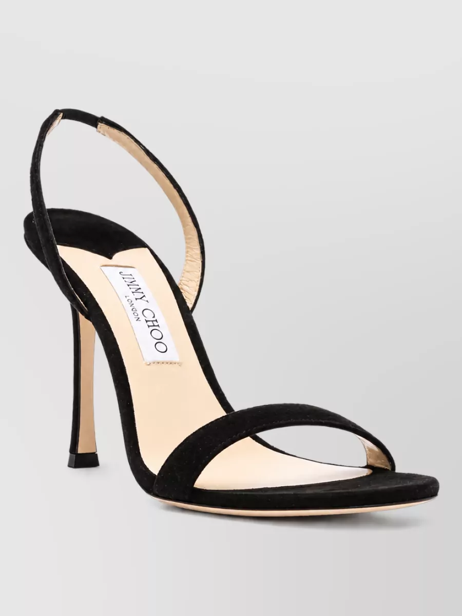 Jimmy Choo suede stiletto sandals
