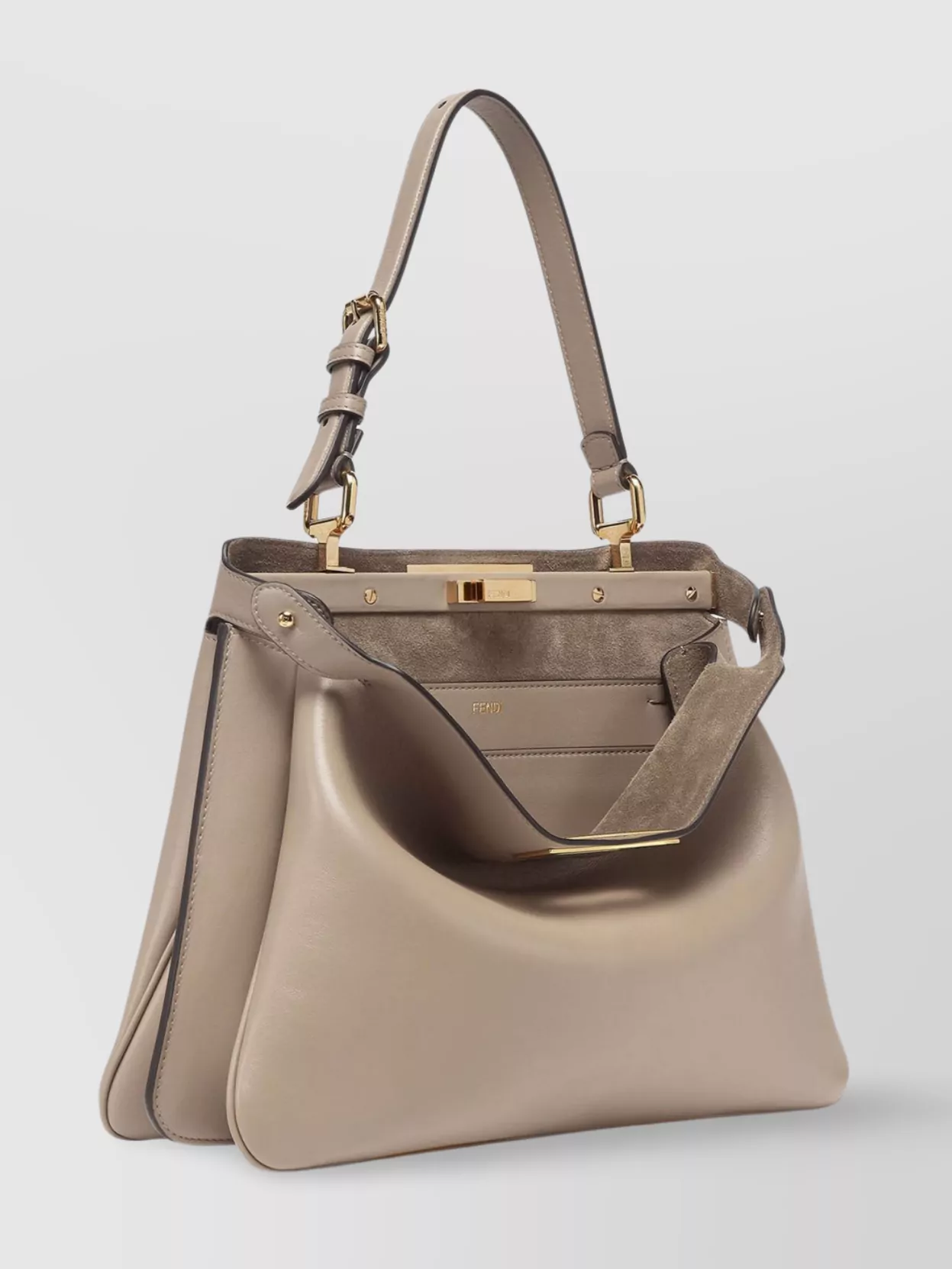 Fendi Soft Medium Peekaboo Shoulder Bag