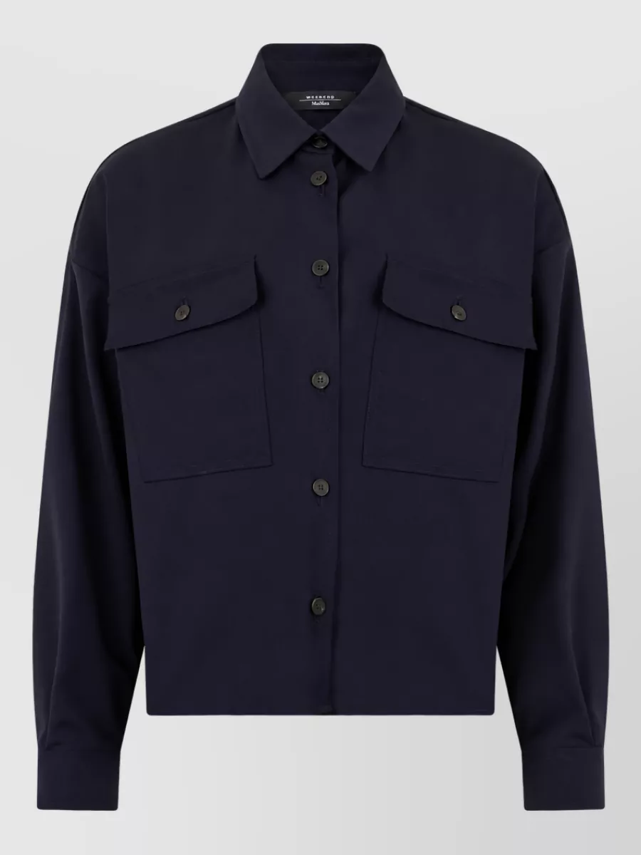 Weekend Max Mara wool long-sleeve jacket