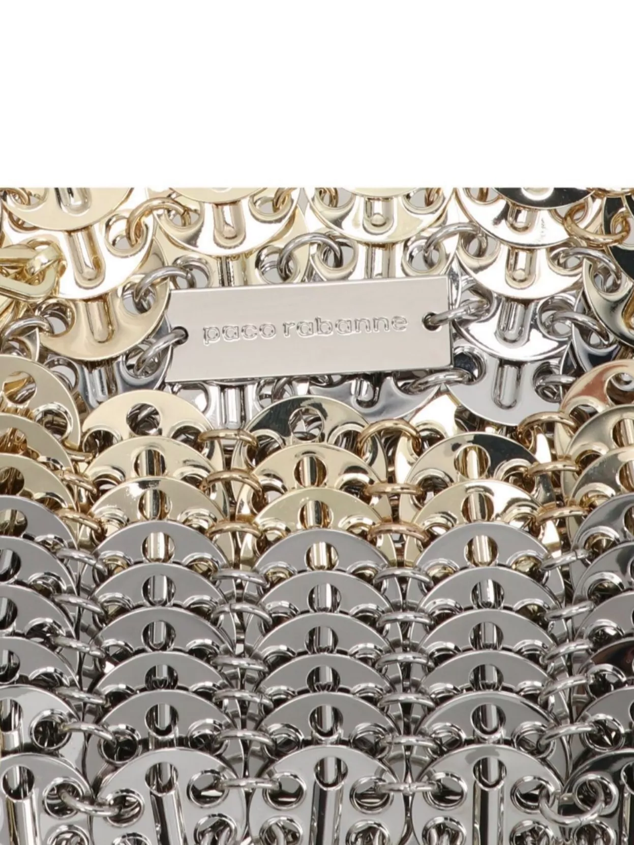 Rabanne '1969 Nanomaterial Degrade' Shoulder Bag