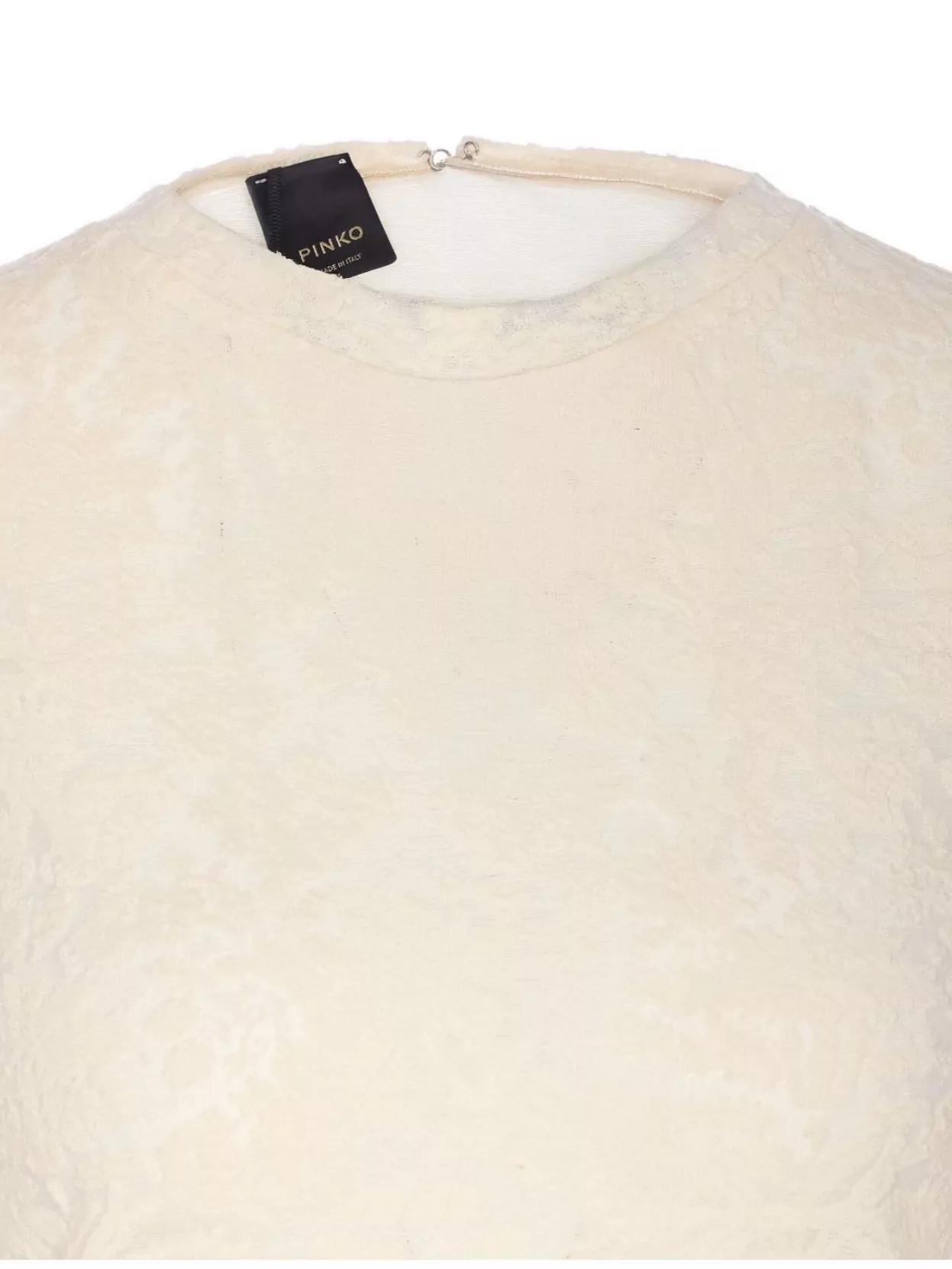 Pinko Fitted Long Sleeve Knitwear Crew Neck