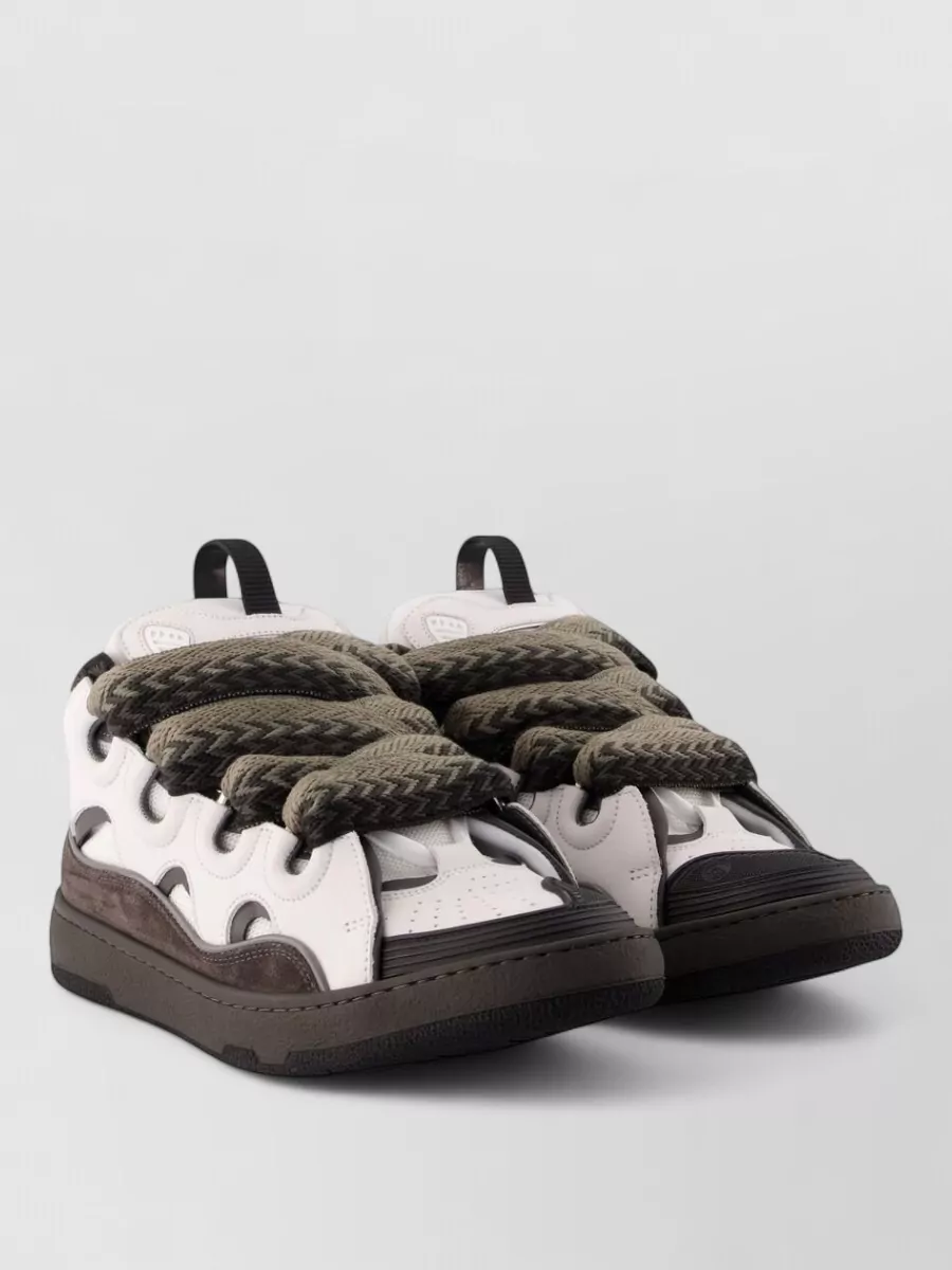 Lanvin leather low-top sneakers