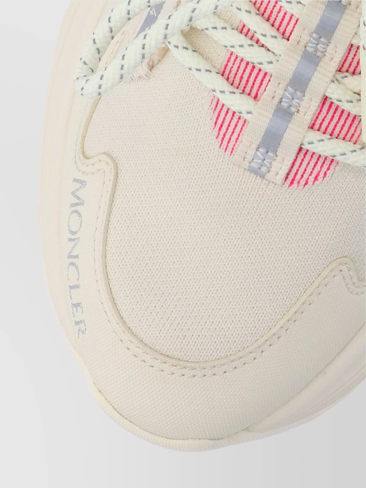 Moncler Low Top High-Top Sneakers With Ribbed Ankle Cuff