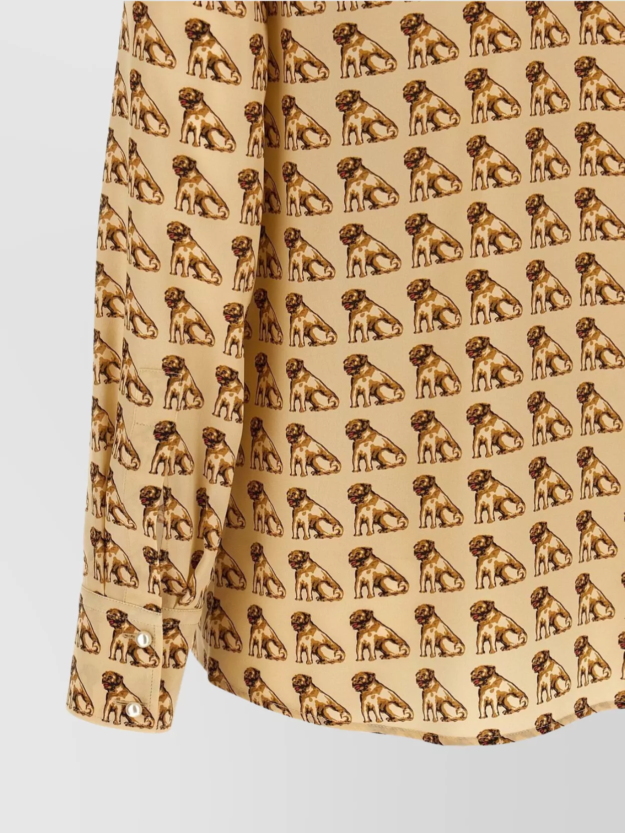 Valentino Garavani Small Charles Animal Print Shirt