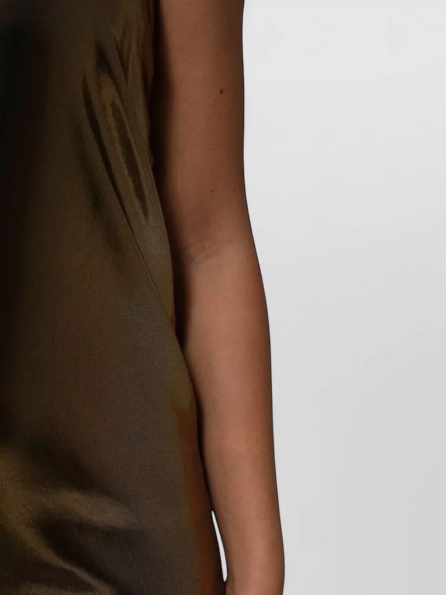 Dolce&Gabbana Metallic Sleeveless Mini Dress
