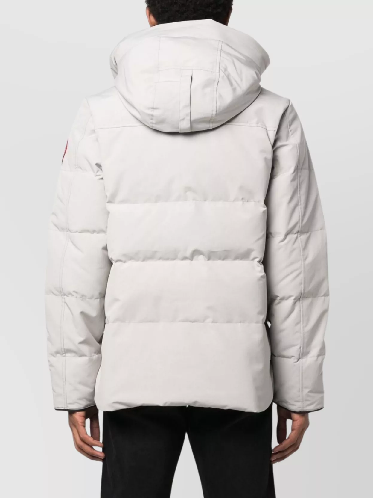 Canada Goose Short Parka With High Neck And Pockets