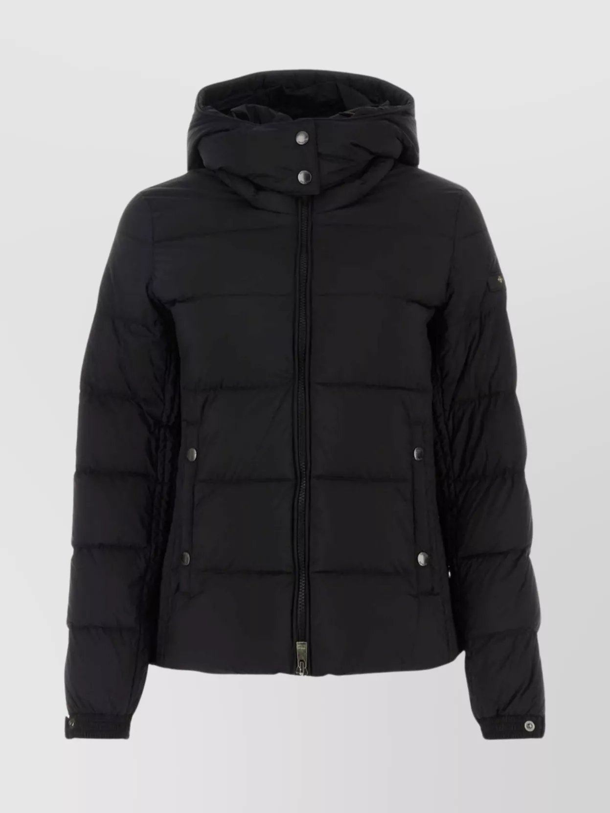 Shop Tatras Nylon Down Jacket With Hood And Pockets