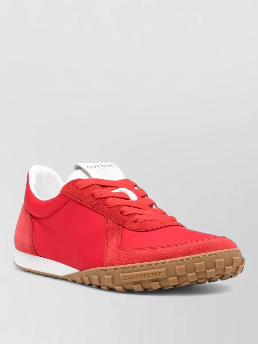 Givenchy paneled leather low-top sneakers