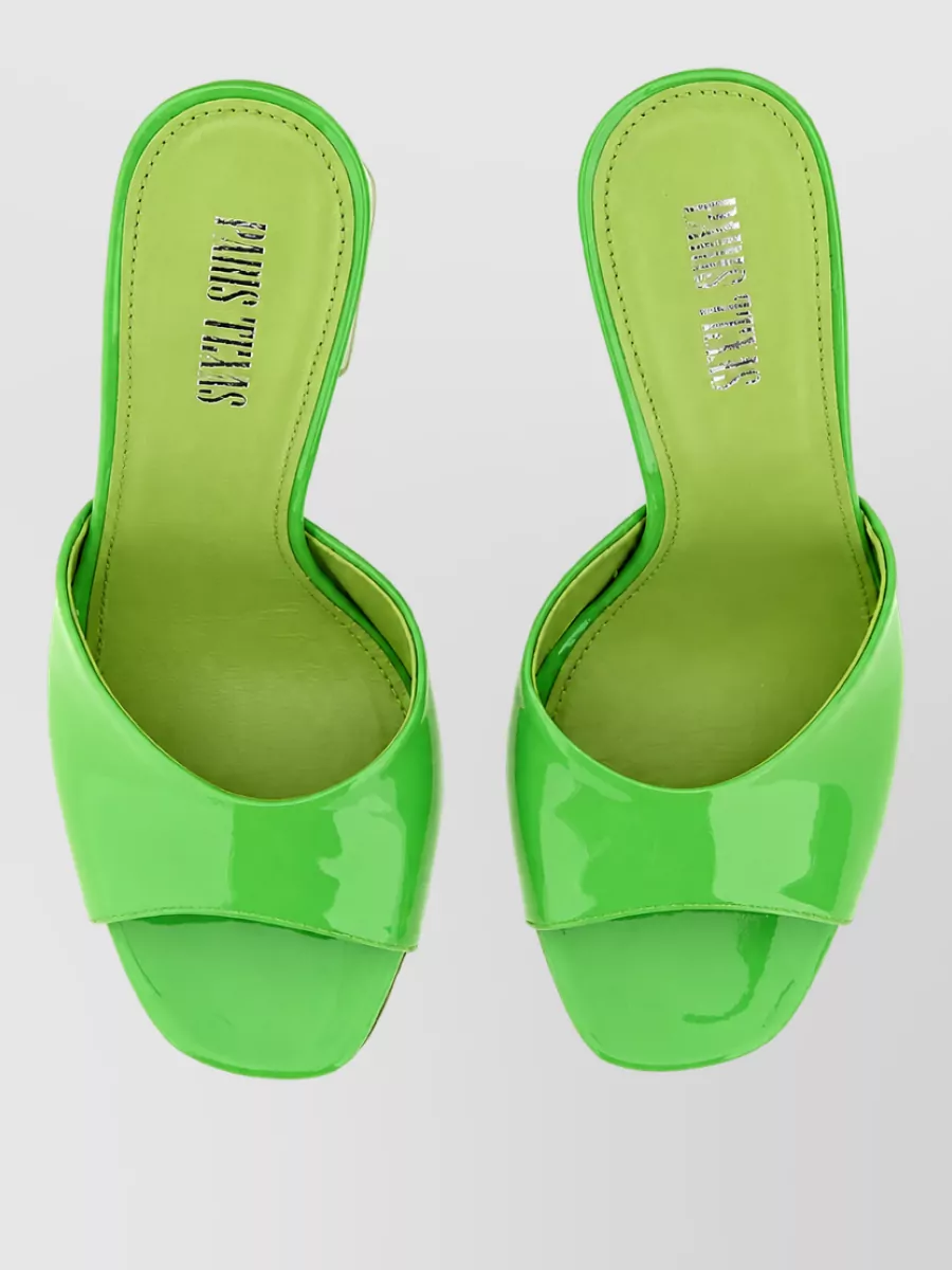 Paris Texas Leather Mules