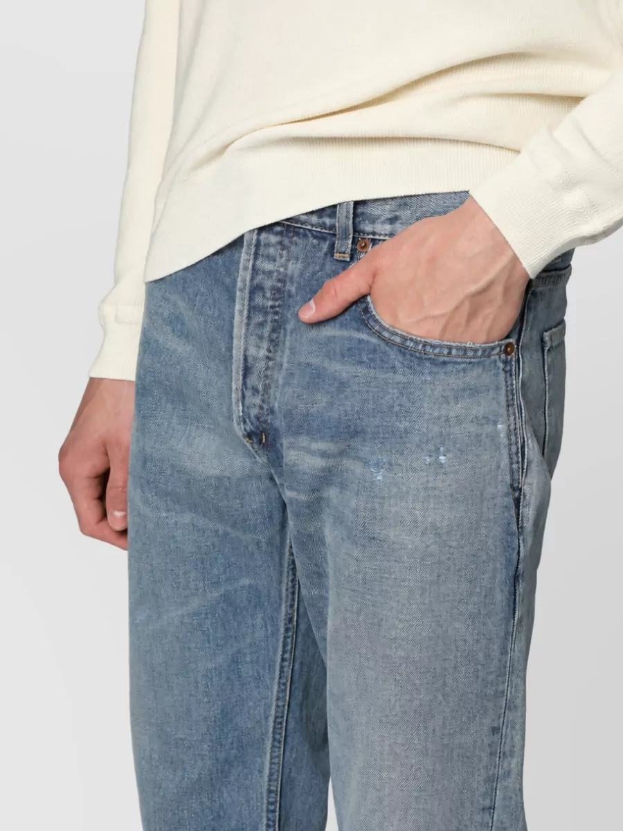 Saint Laurent Straight-Leg Jeans