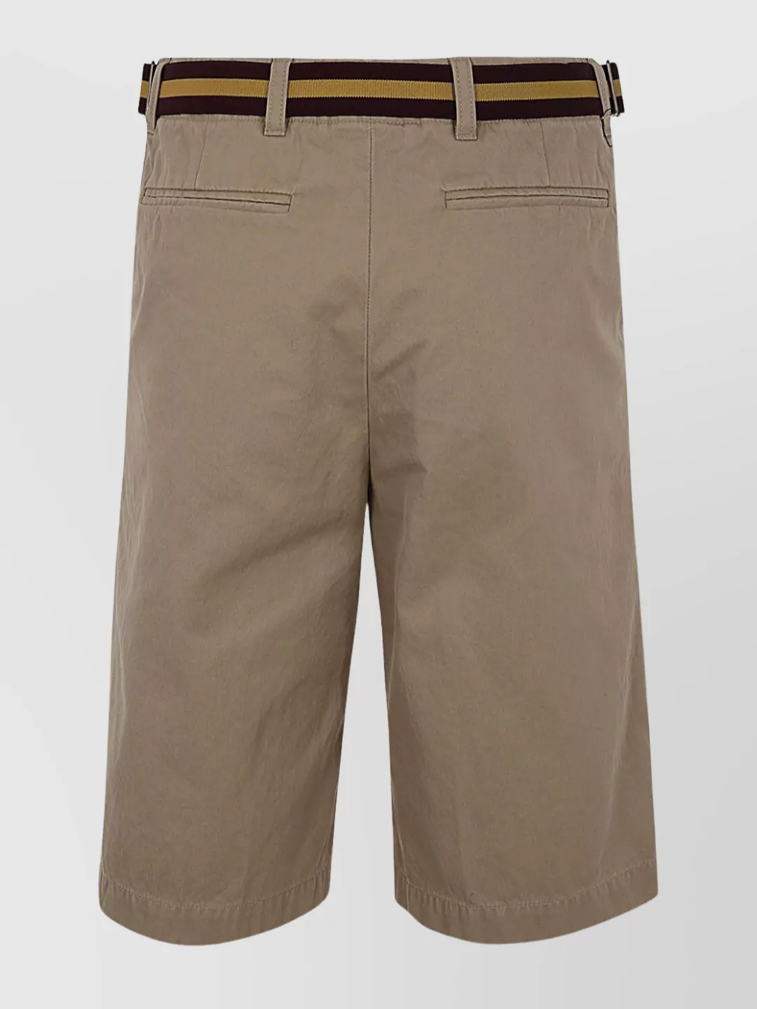 Dries Van Noten Casual Shorts With Pockets And Loops In Neutral