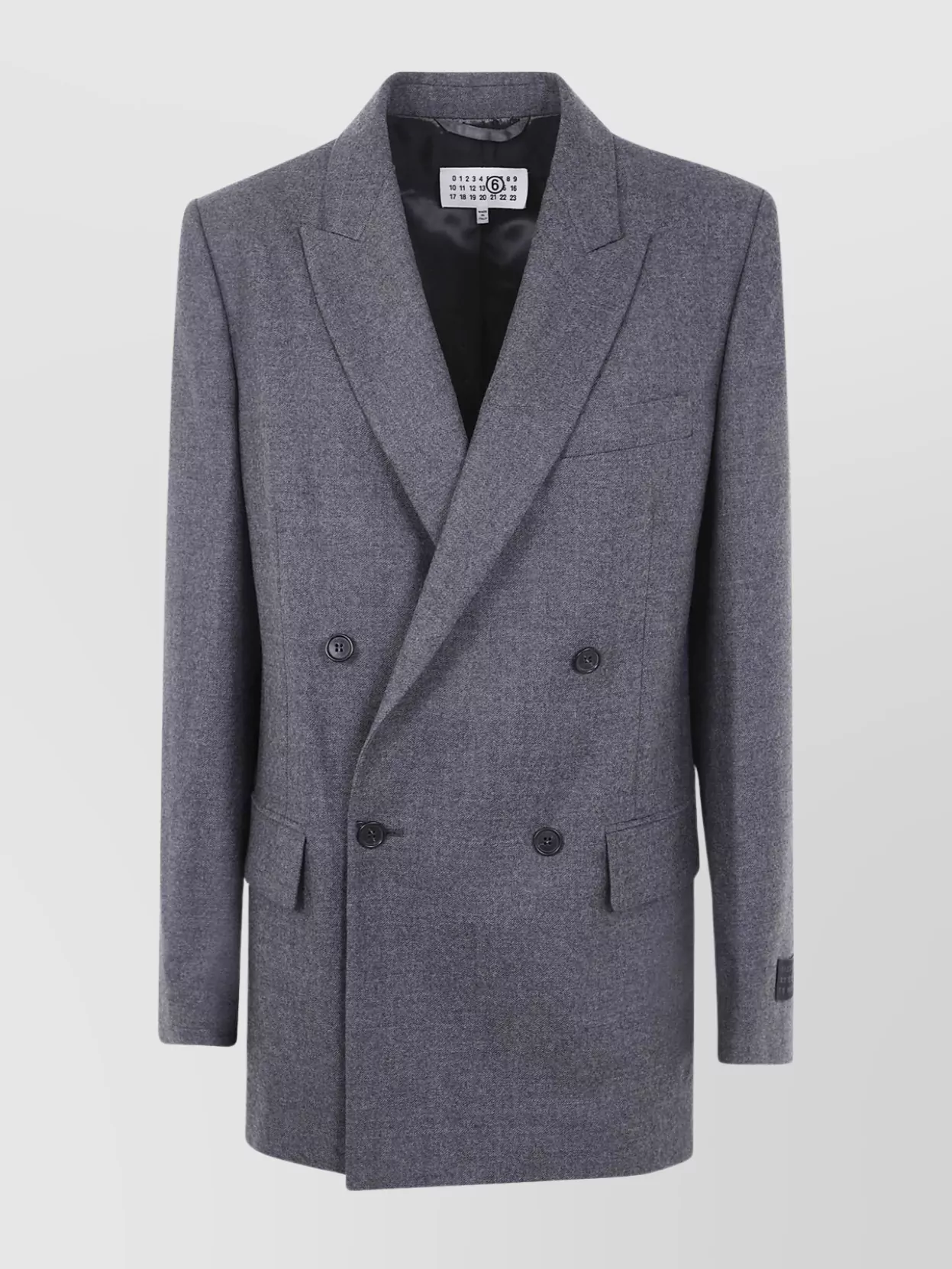 Mm6 Maison Margiela Vent Back Front Pockets Lapels Notched