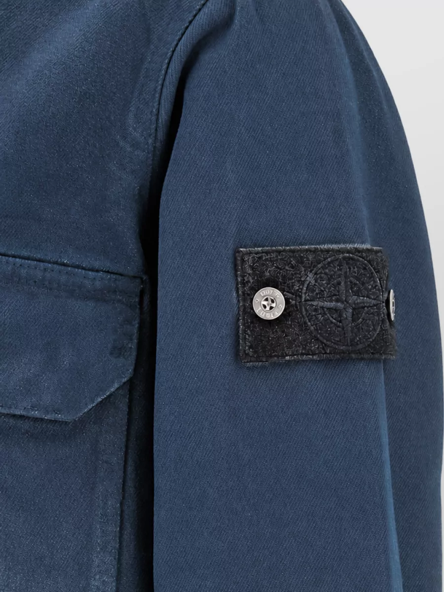 Stone Island Denim Shirt Jacket