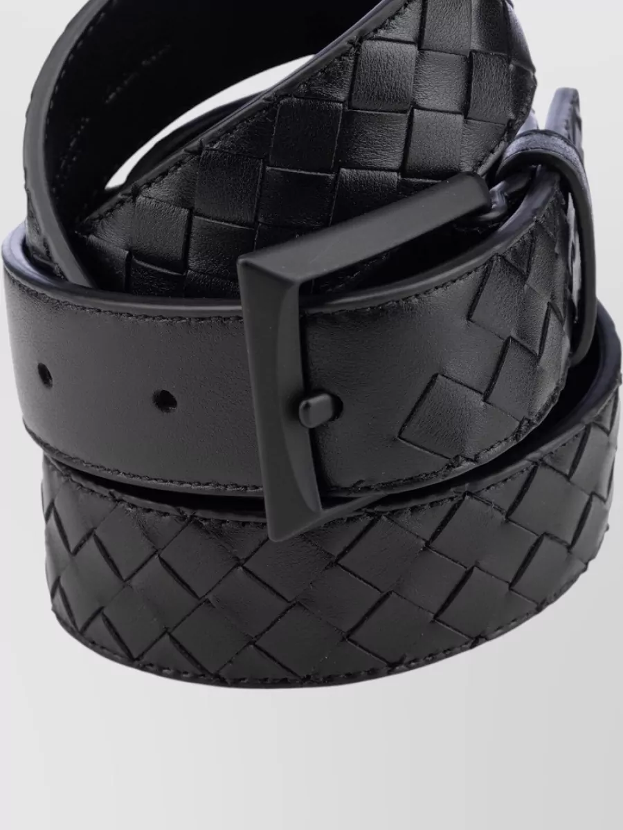 Bottega Veneta Leather Braided Belt