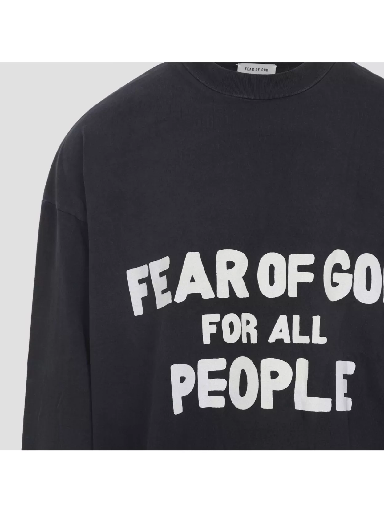 Fear Of God Long Sleeve Future Graphic T-Shirt