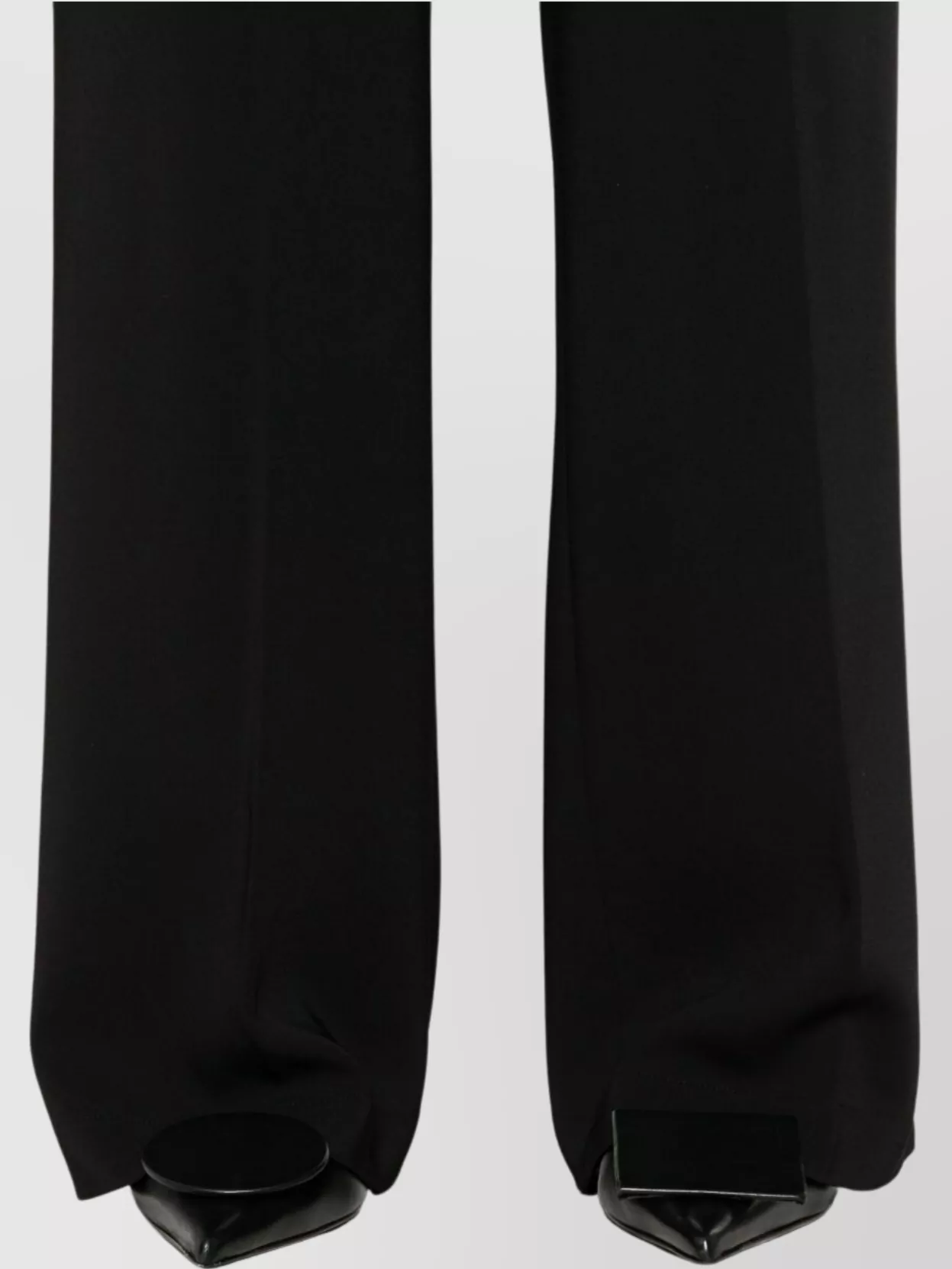 Forte Forte Straight Leg Trousers Elastic Waistband