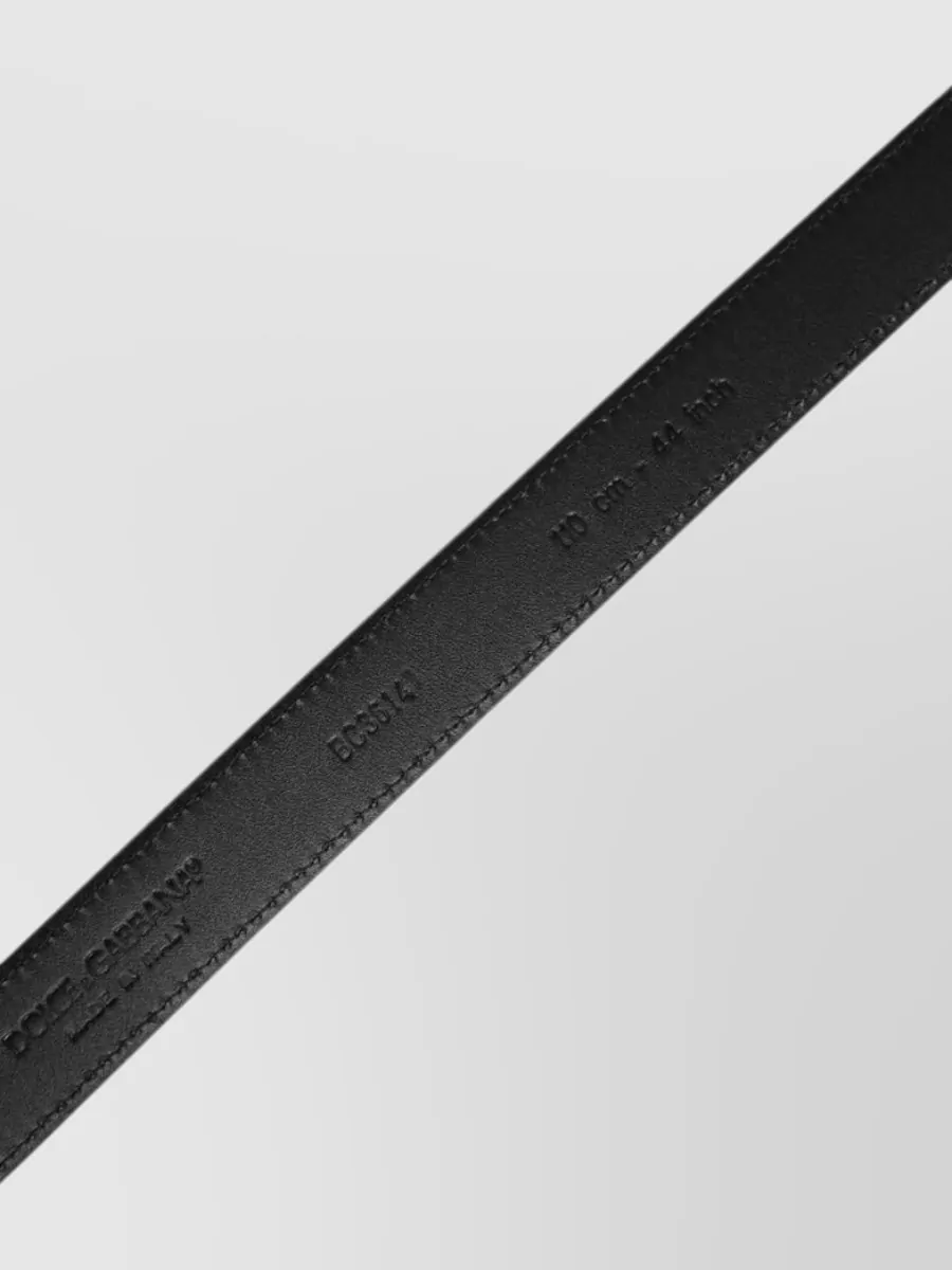 Dolce&Gabbana Goat Leather Classic Belt