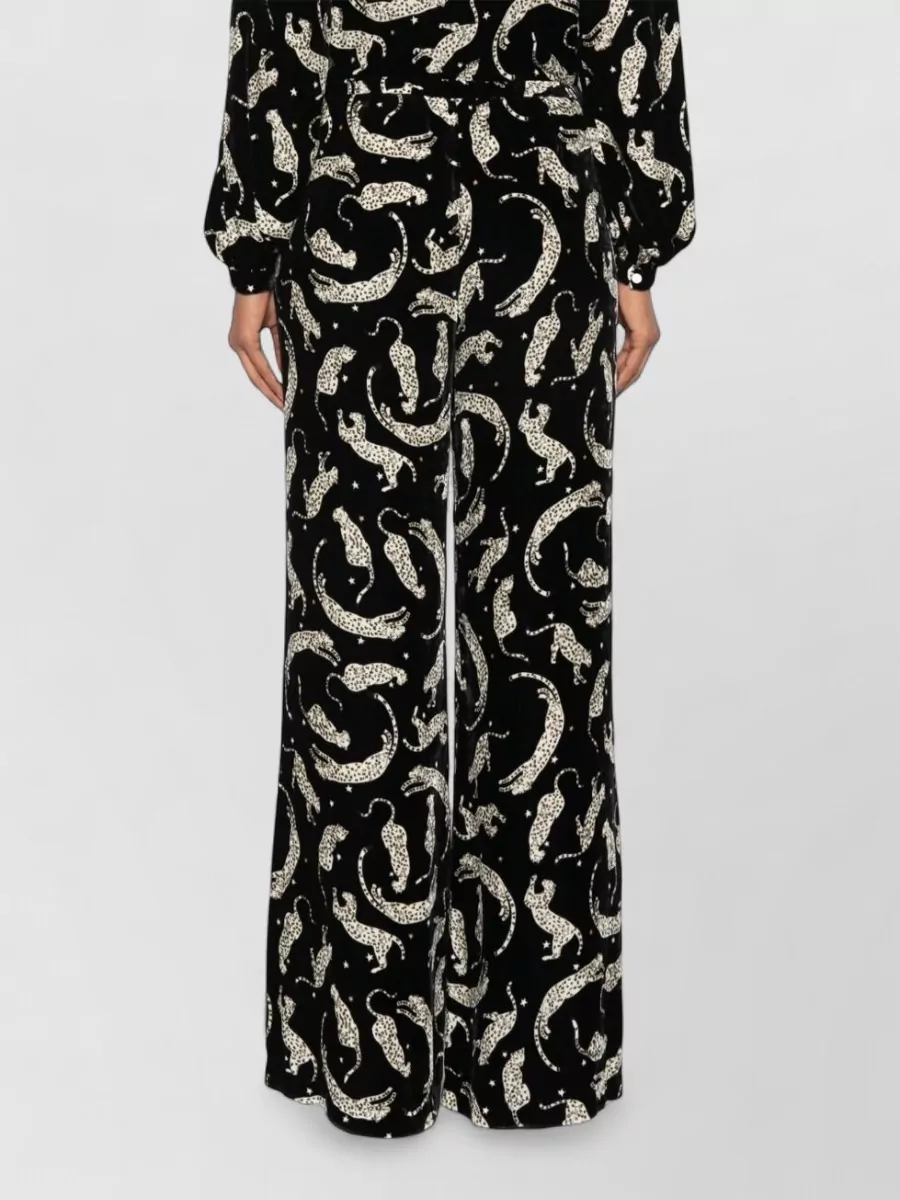 Forte Forte Silk Leopard-Print Wide-Leg Pyjama Bottoms