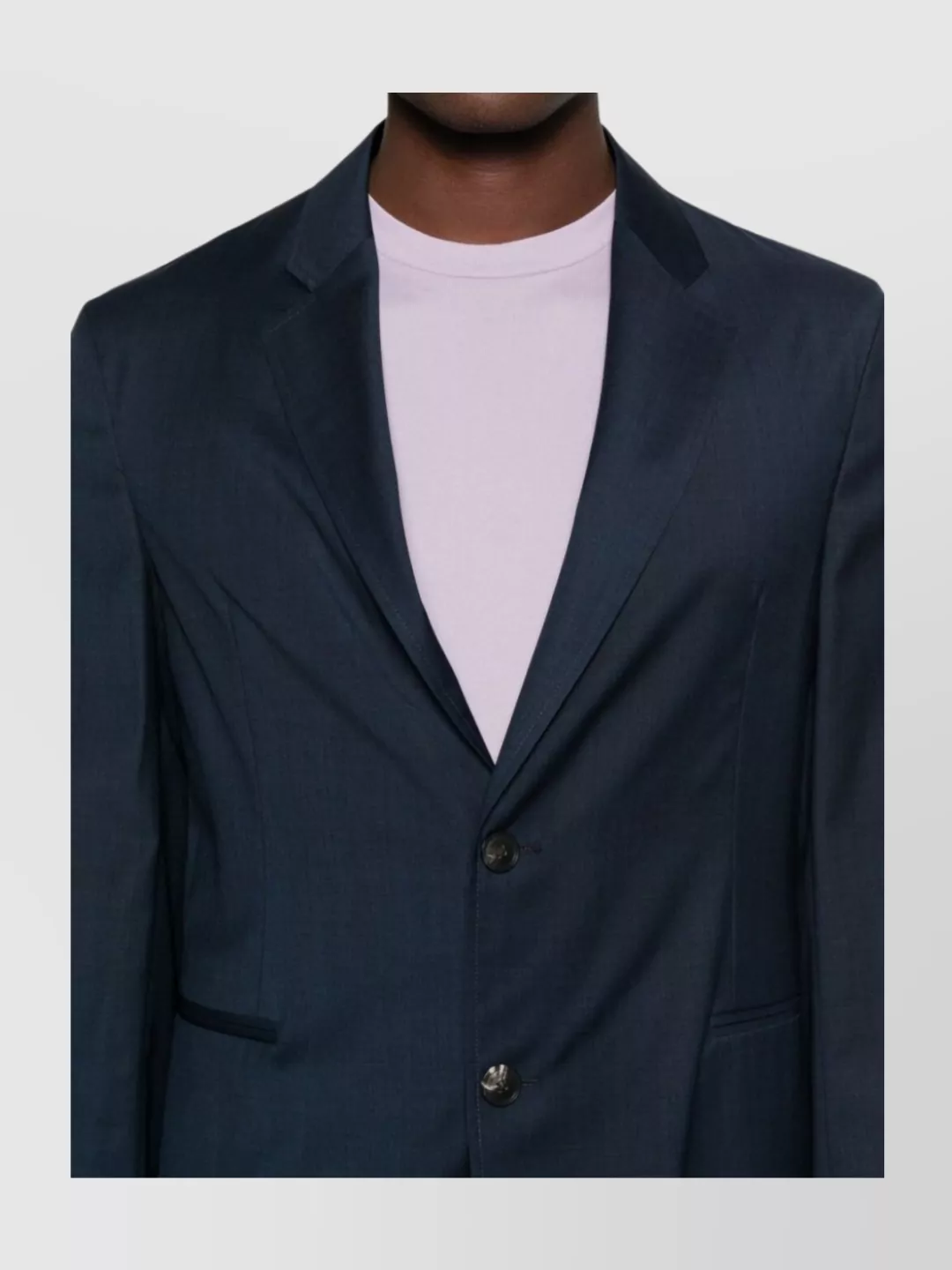 Emporio Armani Single Breasted Blazer Notched Lapels