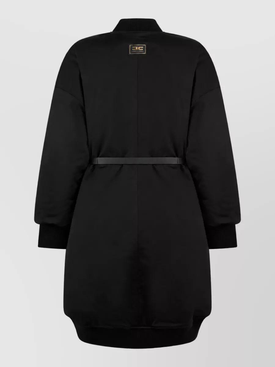 Elisabetta Franchi Knee-Length Technical Coat