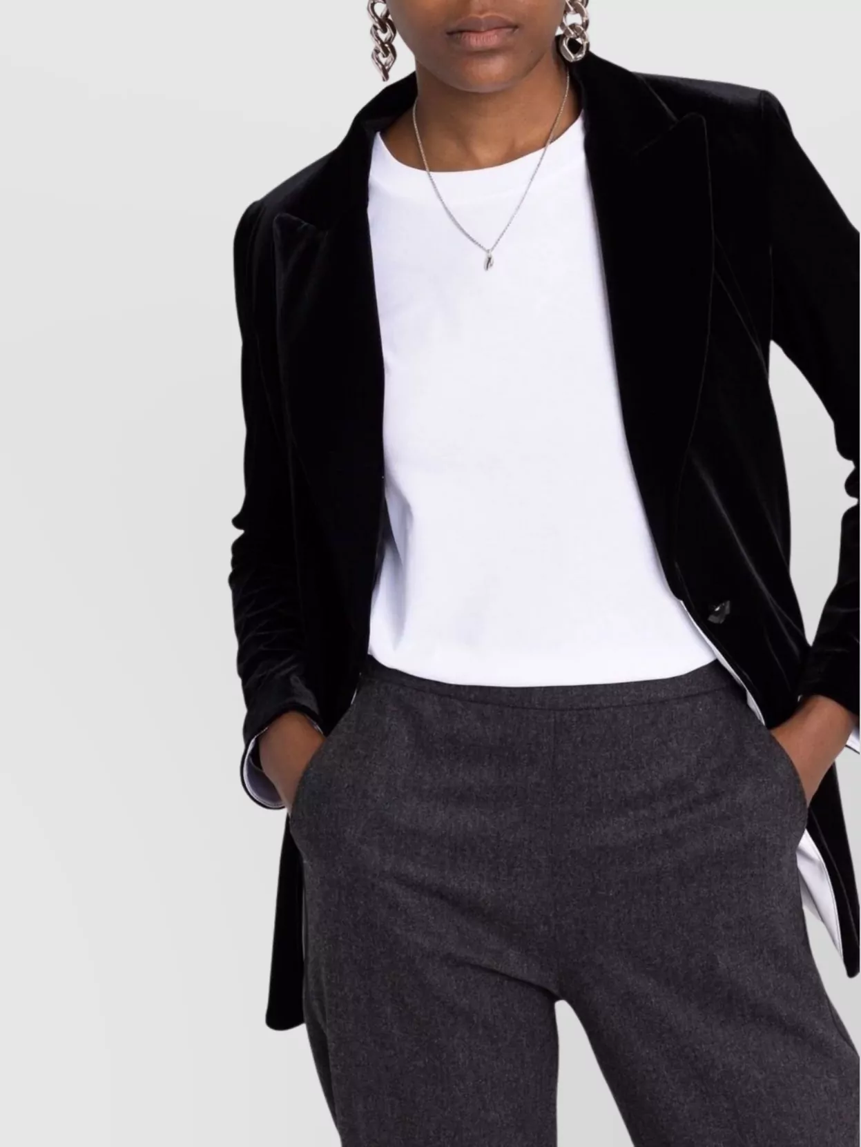 Emporio Armani Logo Crewneck Jersey T-Shirt