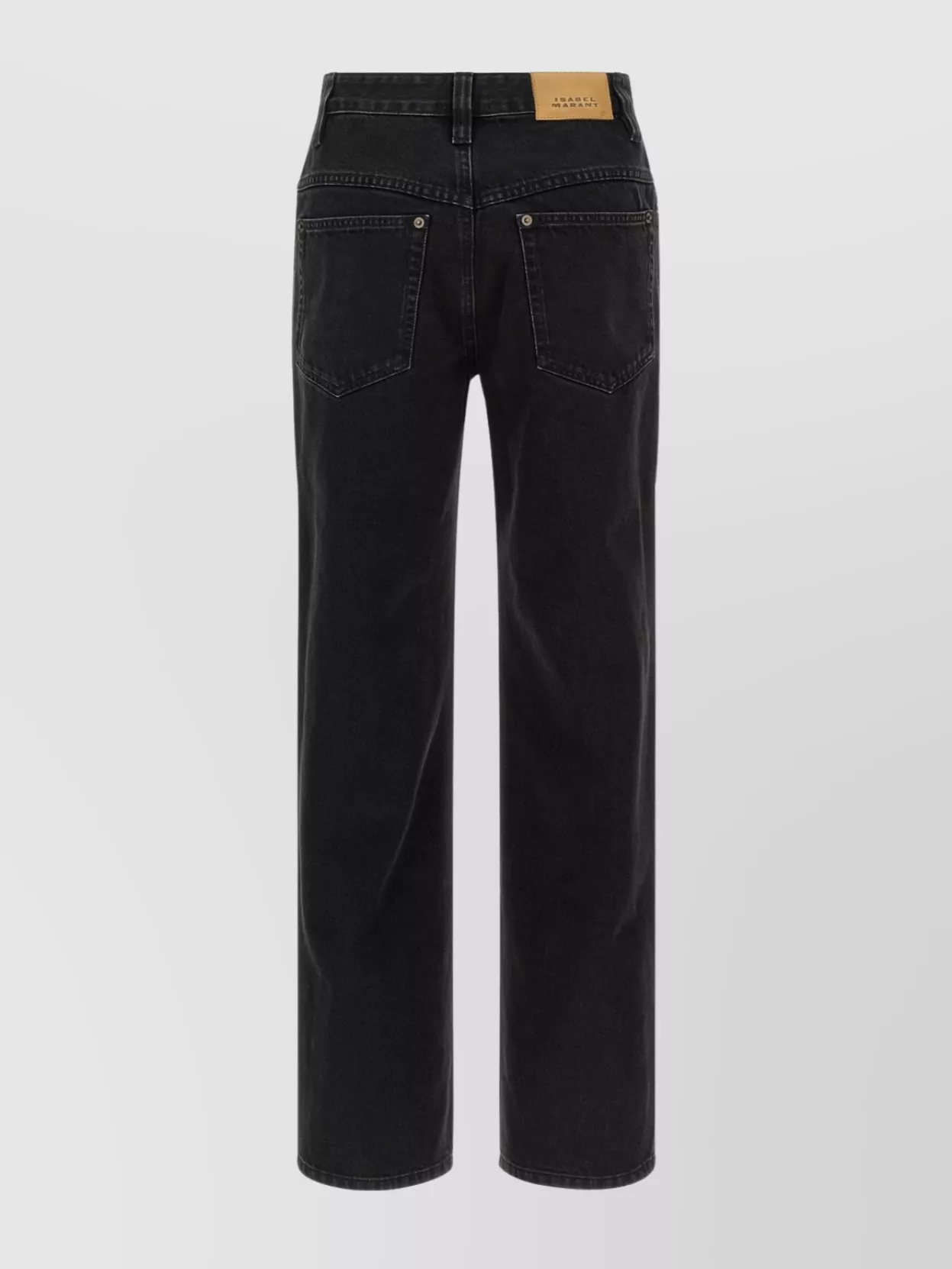 Isabel Marant 'brinley' Jeans Featuring Back Pockets In Black