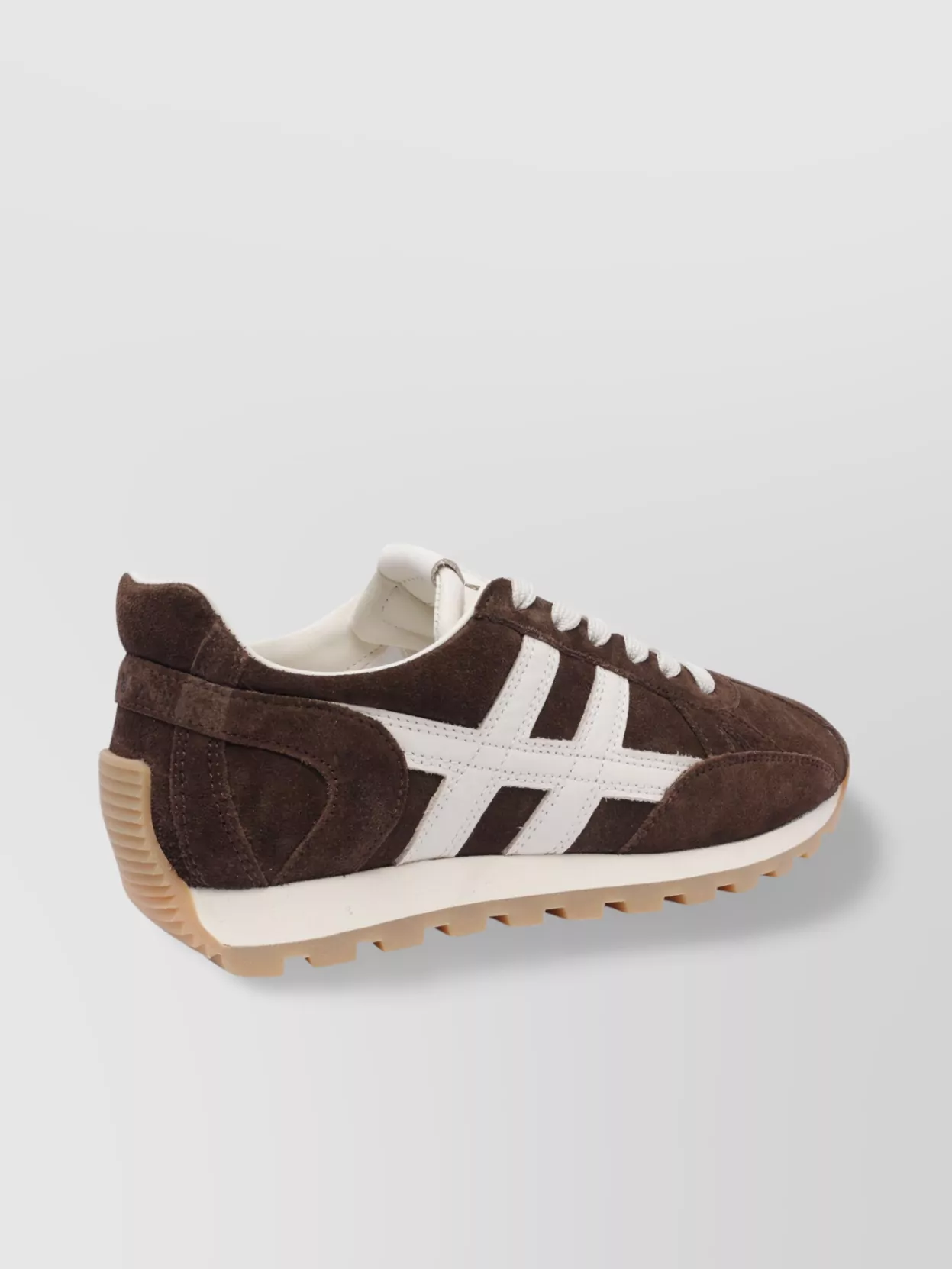 Hogan Low Top Sneakers Contrasting Stripes