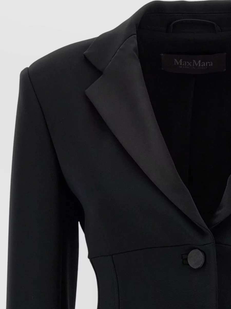 Max Mara Single-Breasted Blazer