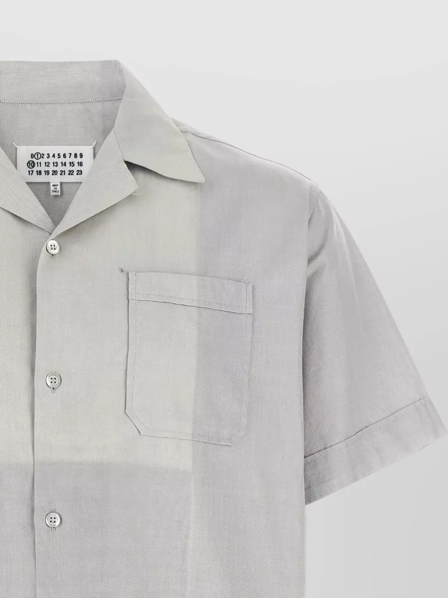 Maison Margiela Cotton Short-Sleeve Shirt