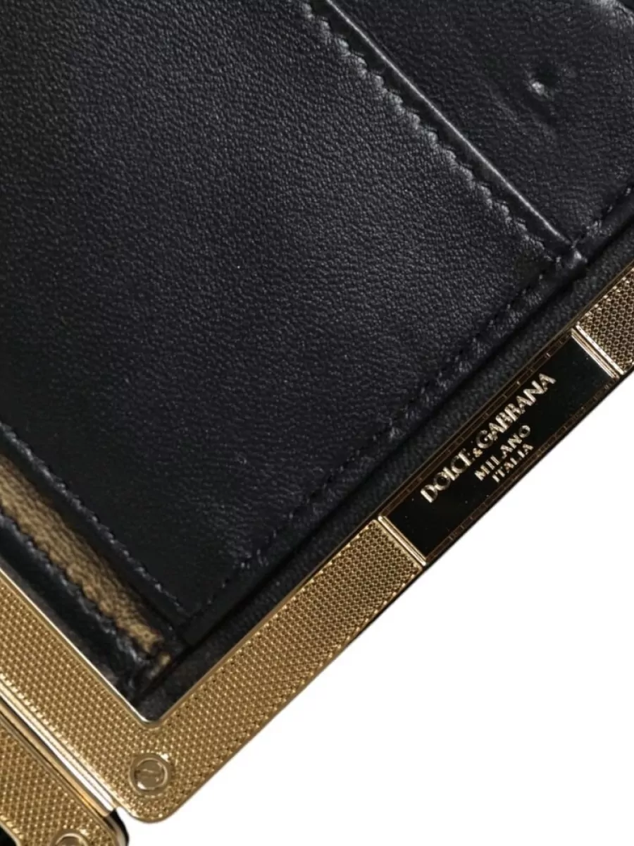Dolce&Gabbana Devotion Suede Leather Clutch Bag
