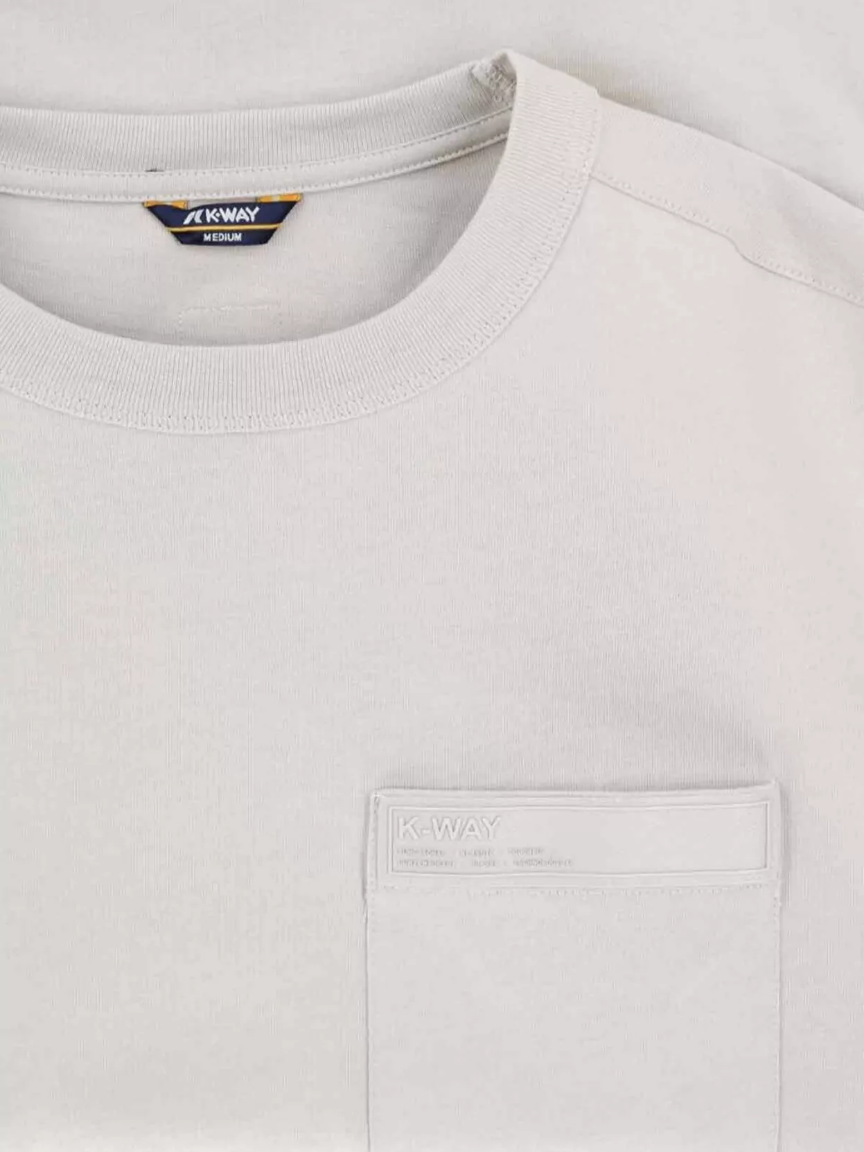 K-Way Pocketed Crew Neck T-Shirt