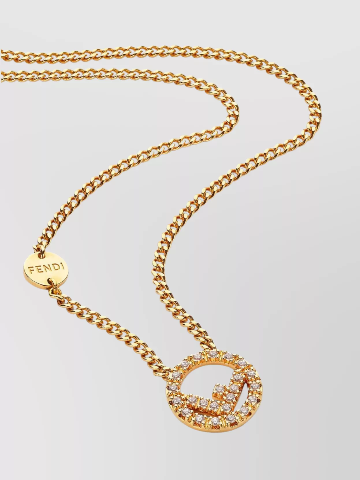 Fendi F Is Fendi Necklace