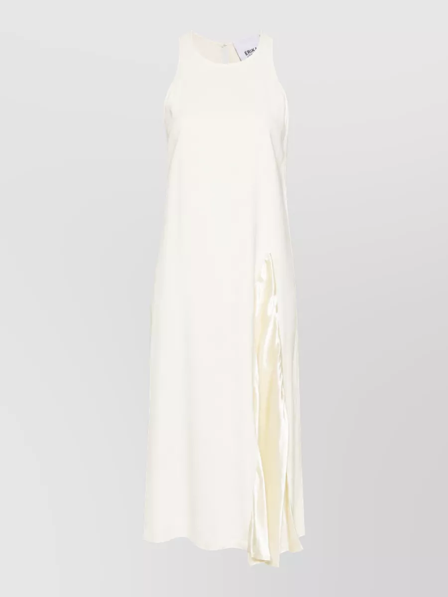Erika Cavallini sleeveless flared midi dress