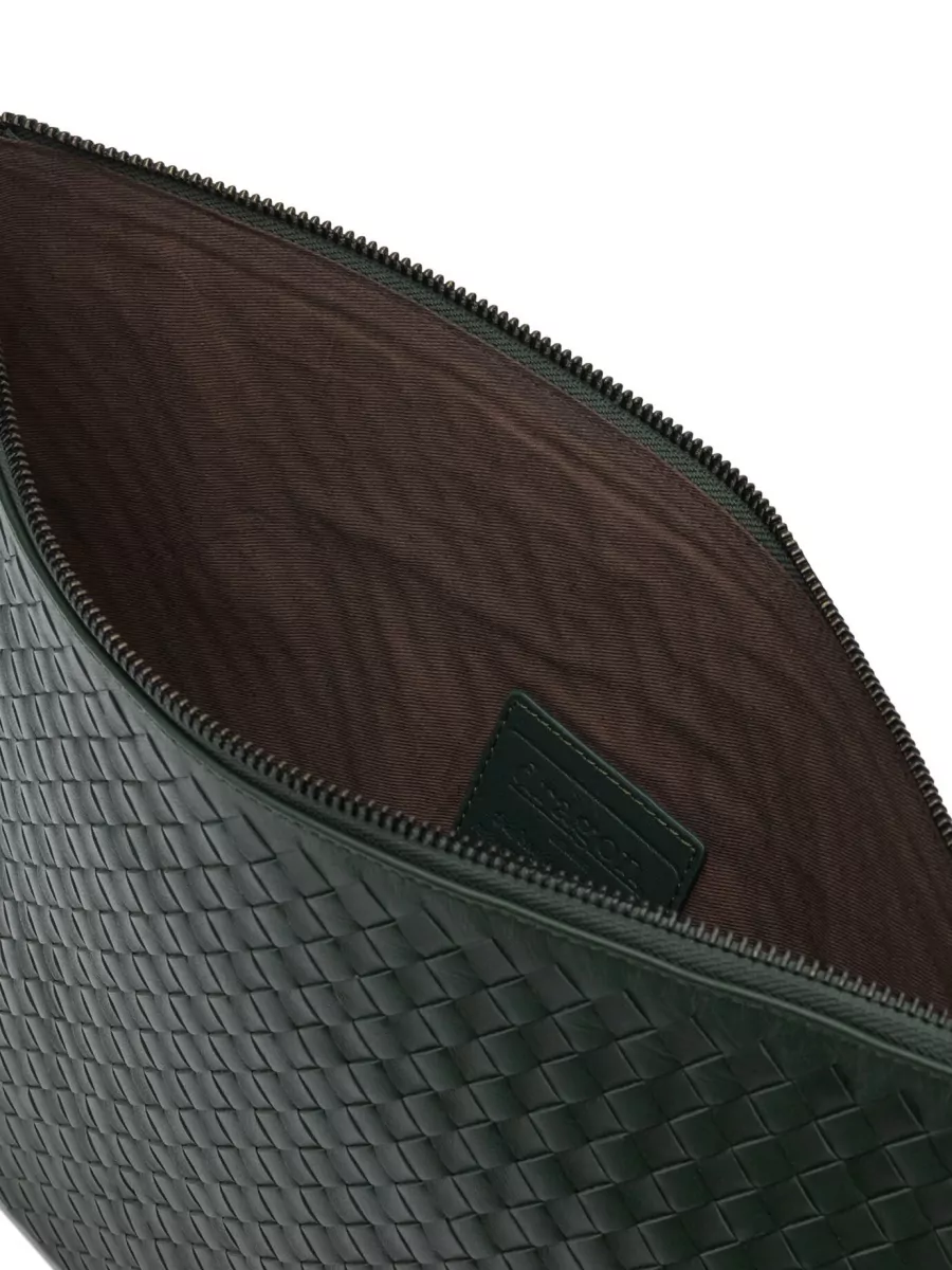 Dragon Diffusion Rectangular Clutch Bag Woven Texture Design