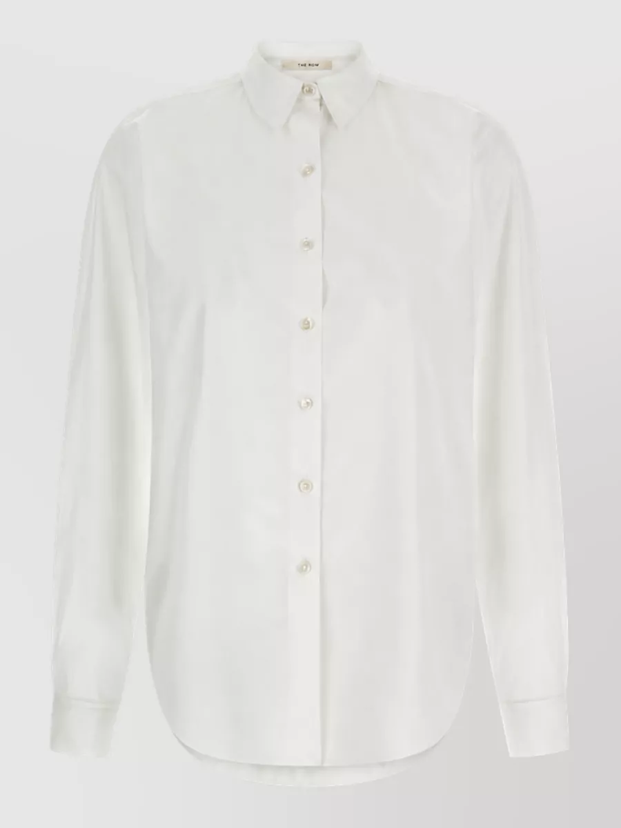 The Row cotton poplin shirt