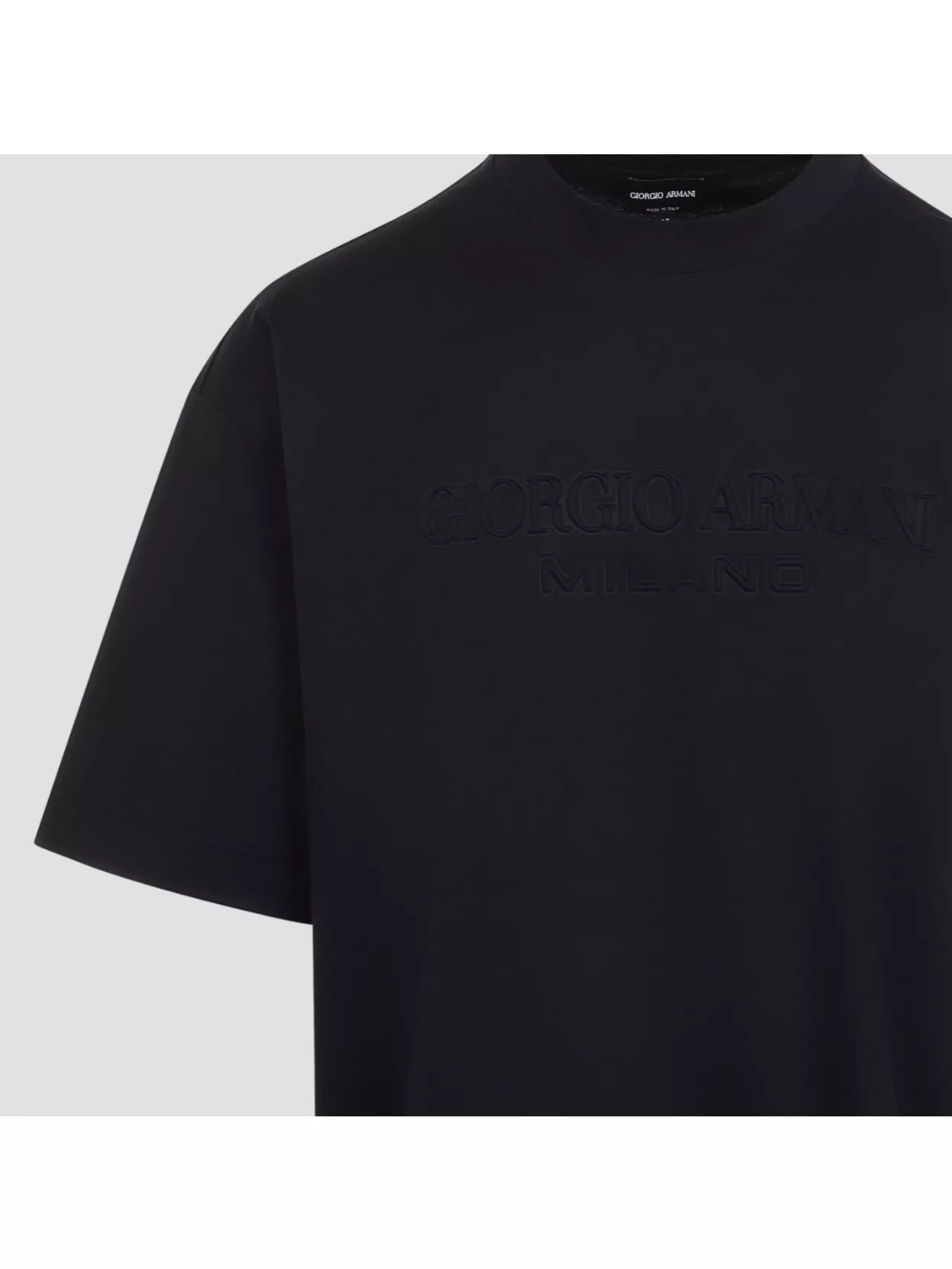 Giorgio Armani Cotton Round Neck T-shirt