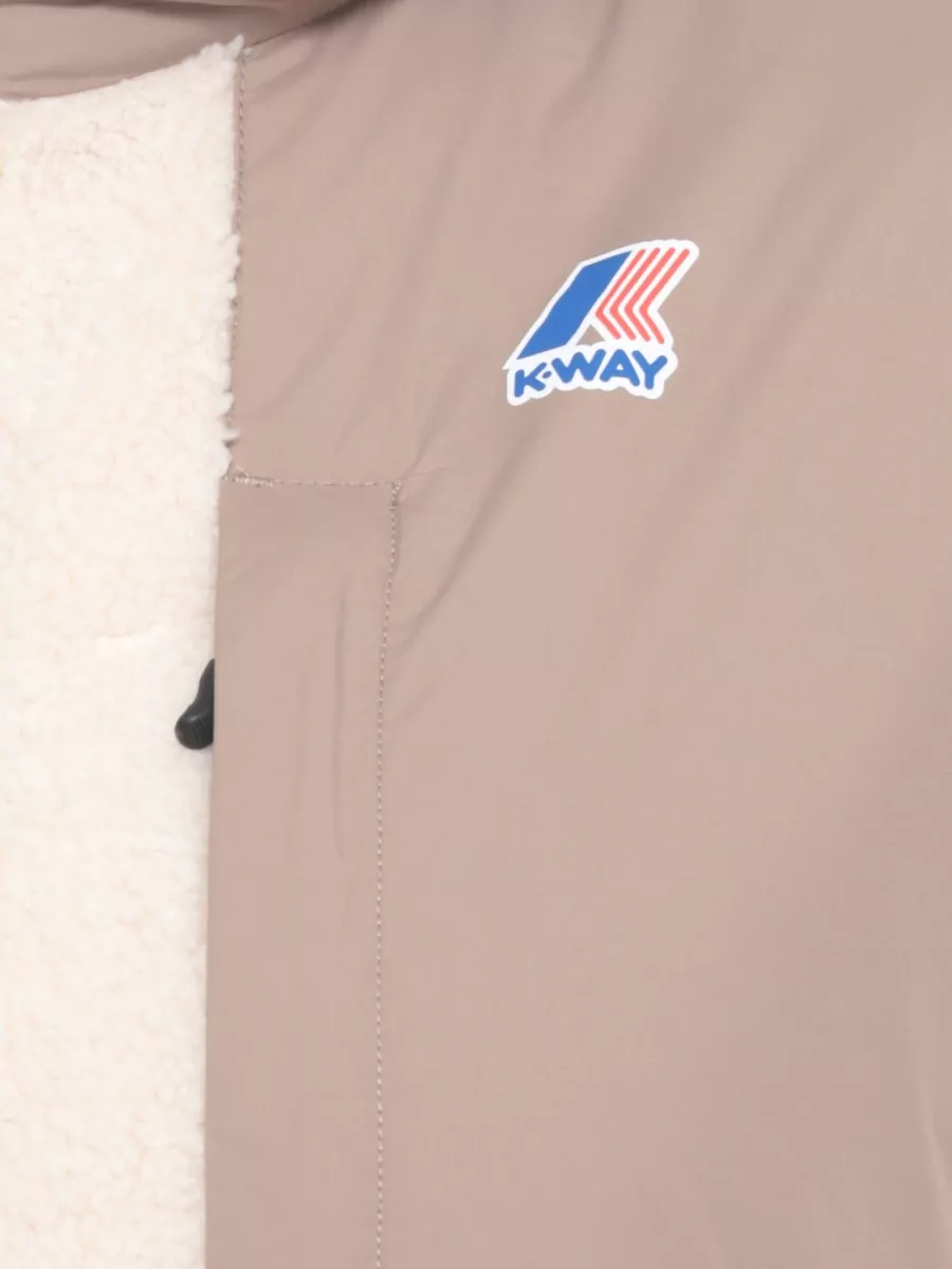 K-Way Hooded Short Jacket