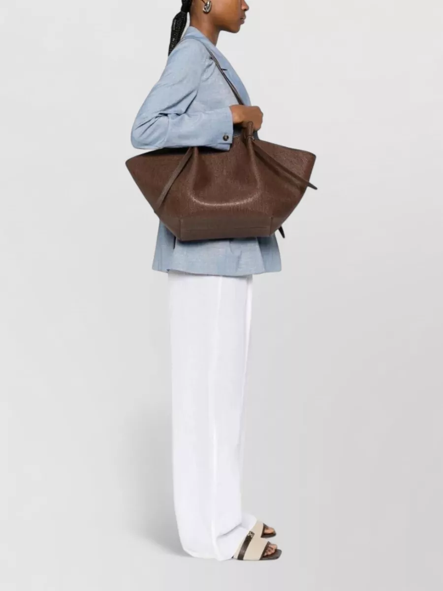 Yuzefi Mochi Large Leather Tote Bag