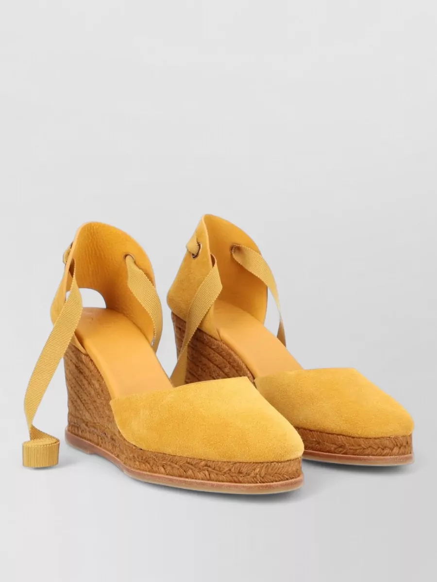 Castaner Leather Espadrilles