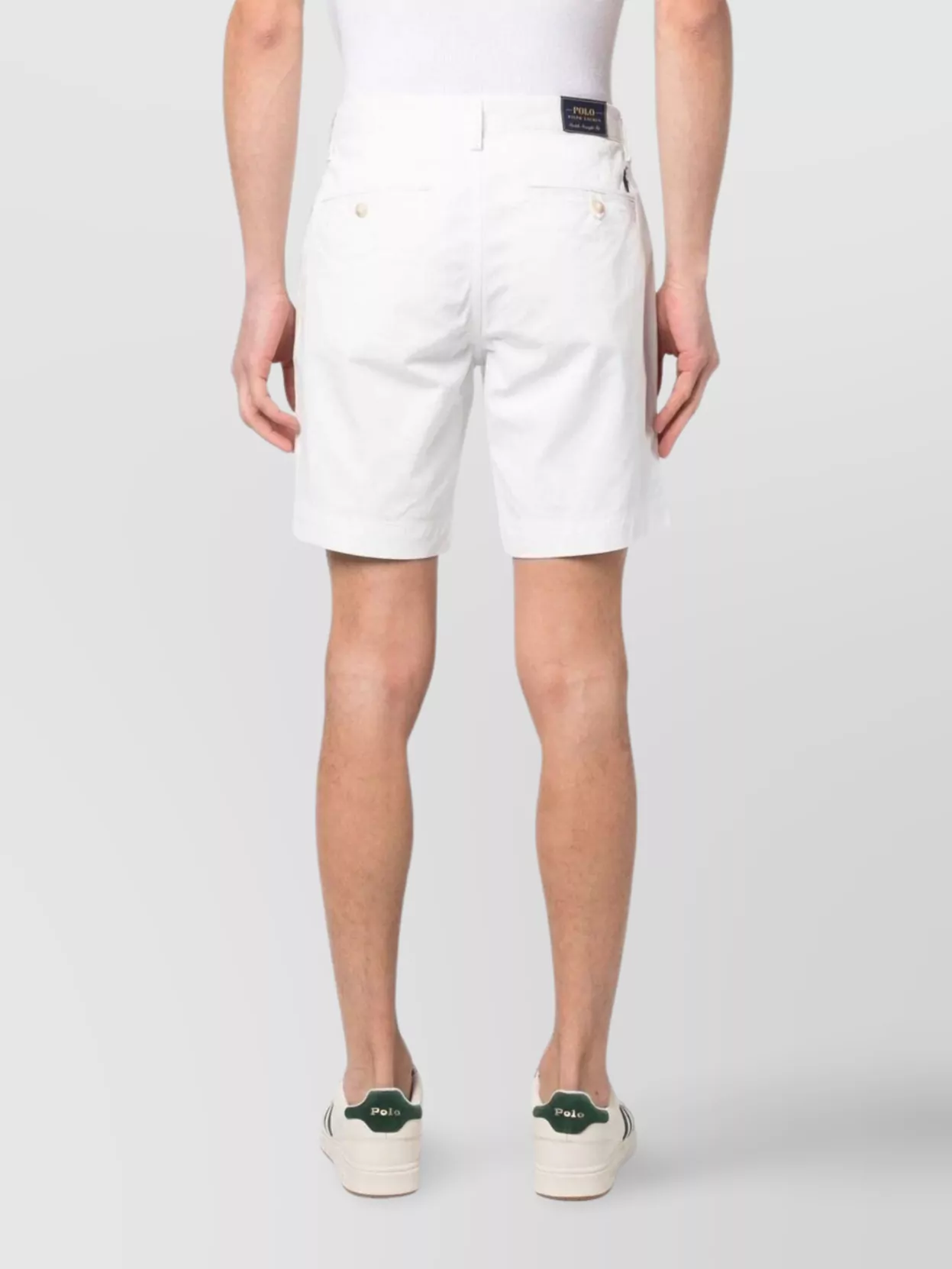 Polo Ralph Lauren Flat Short With Pockets And Loops