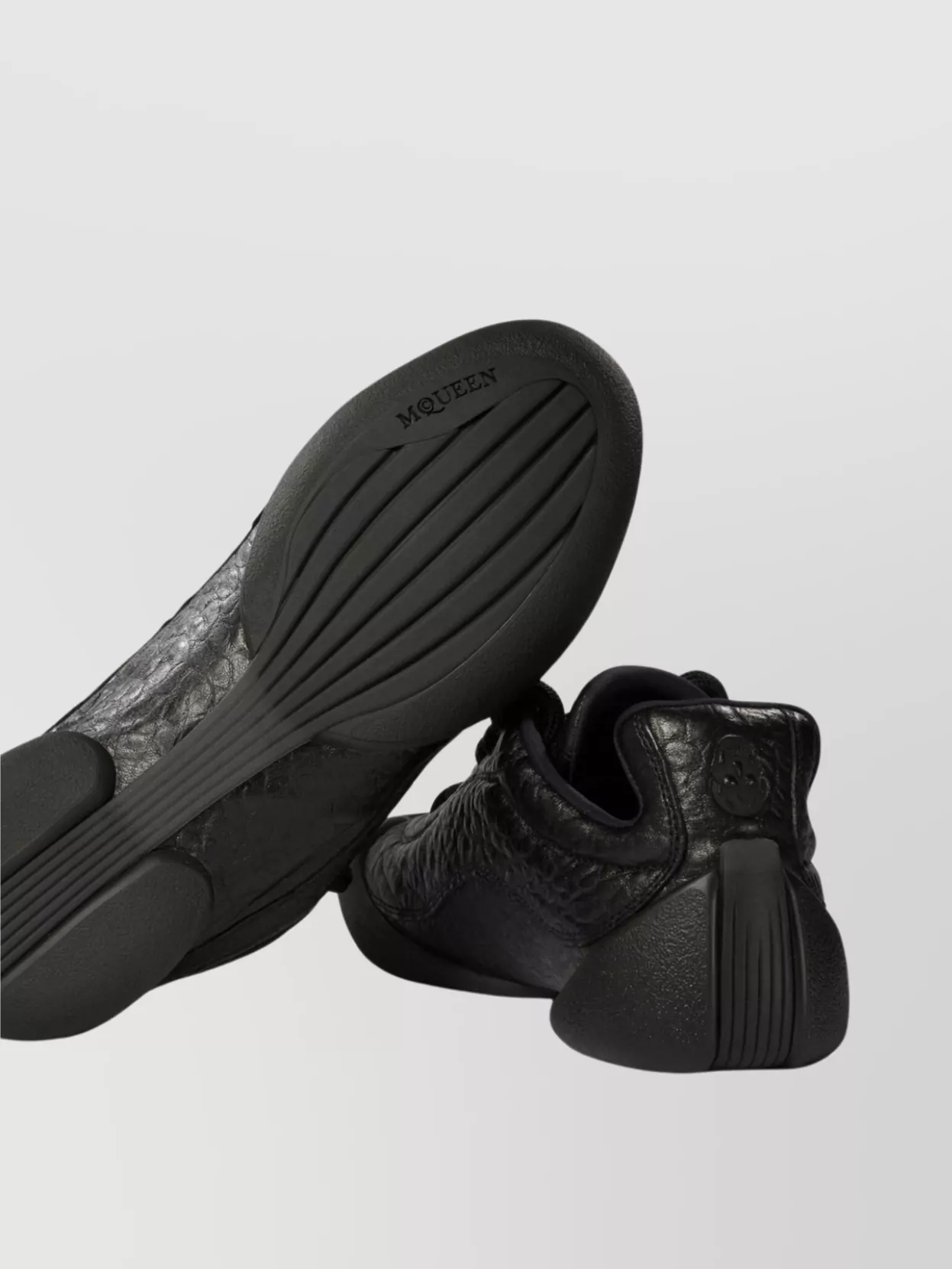 Alexander Mcqueen "Flexion" Rubber Sole Low-Top Sneakers