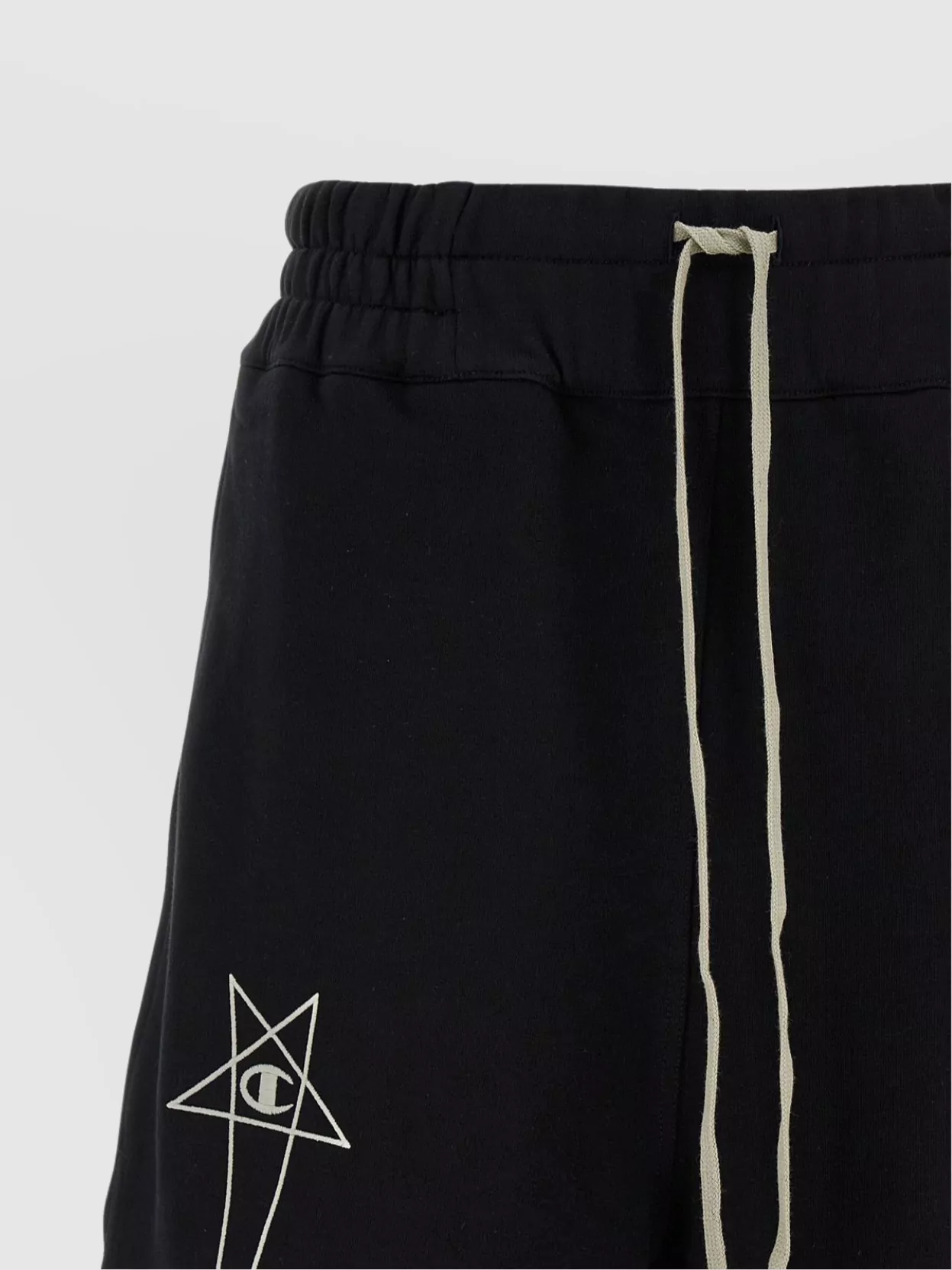 Rick Owens Champion X Bermuda Graphic Print