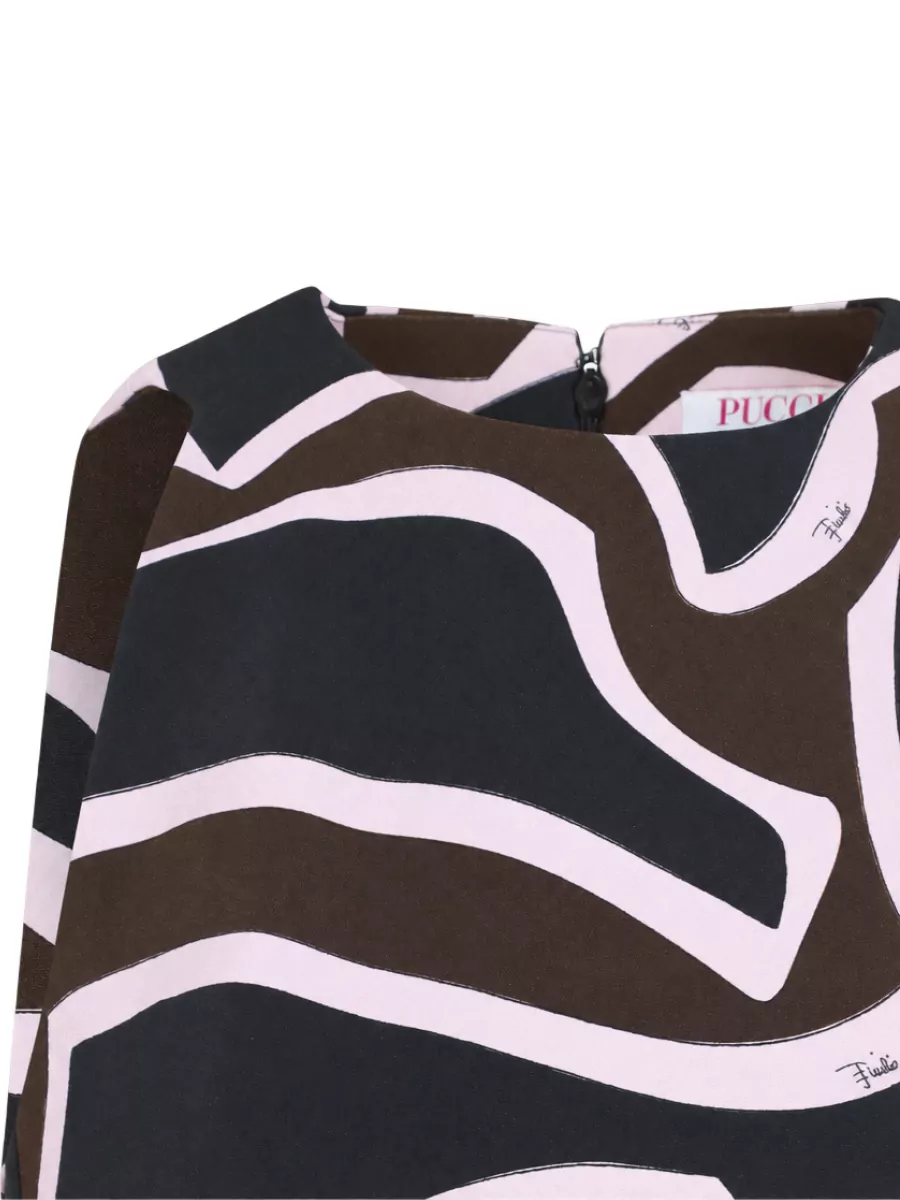 Pucci Printed Sleeveless Mini Dress