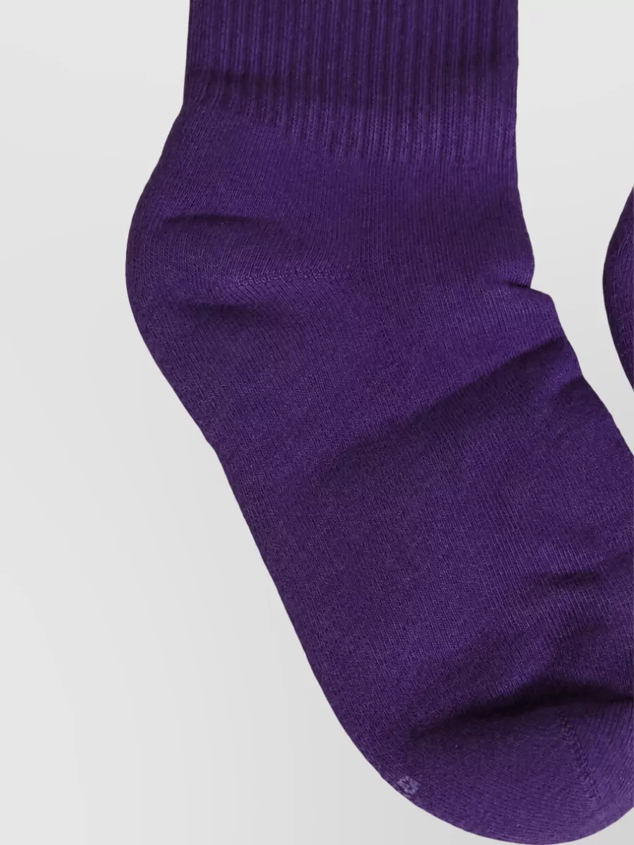 Dolce&Gabbana Cotton Ribbed Mid Calf Socks