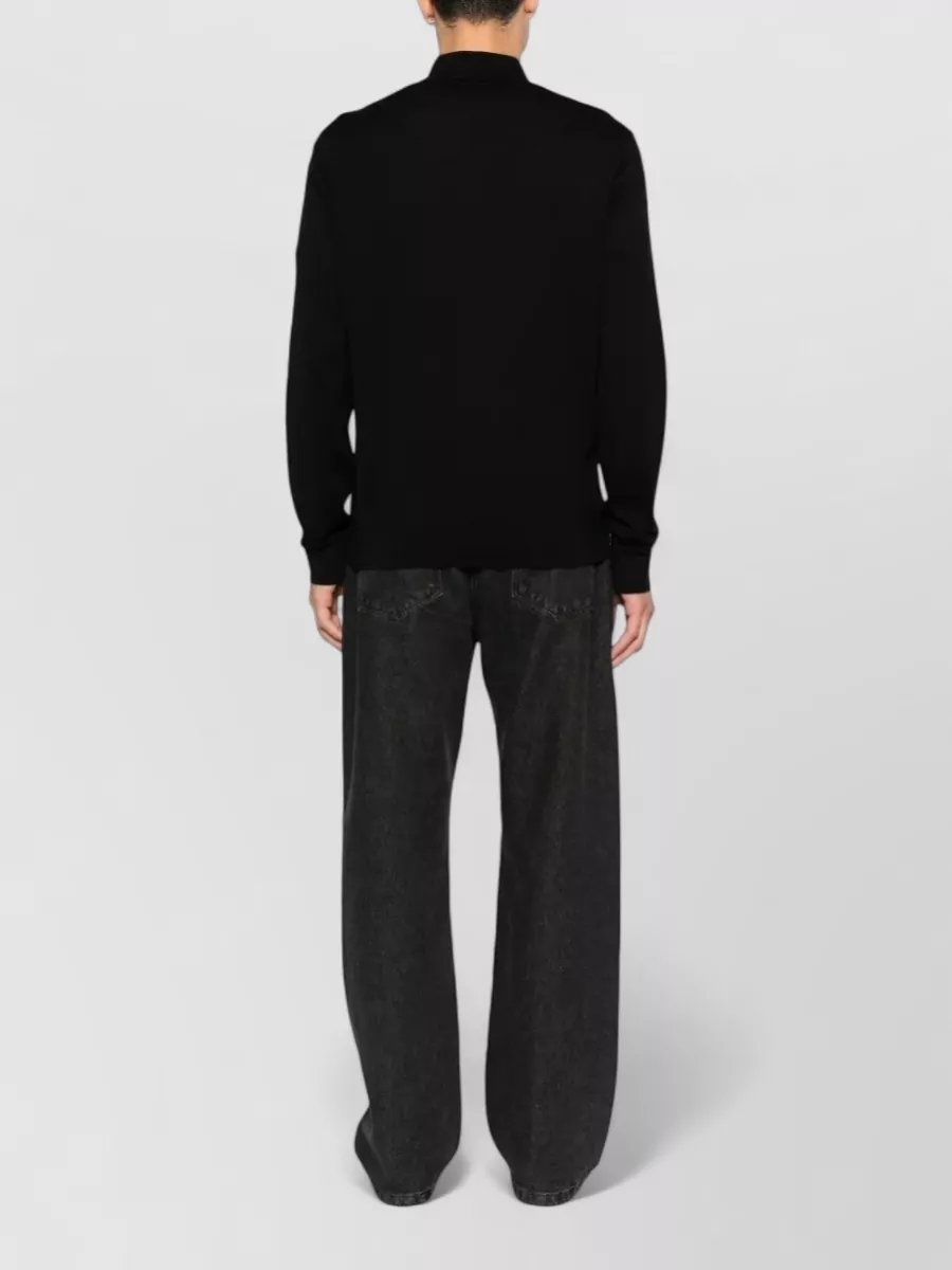 Diesel Silk Knit Polo Shirt